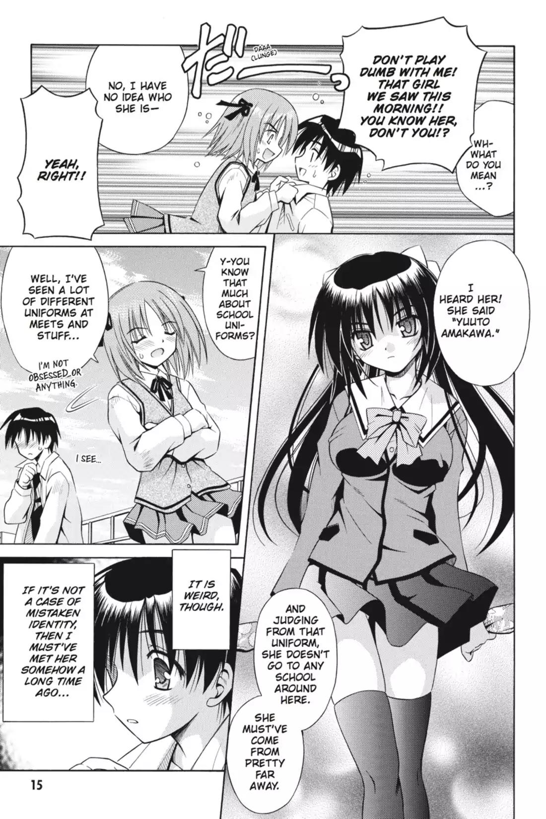 Omamori Himari Chapter 1 page 17 - Chapter 1: Vol.1 Menagerie 1: The Cat, the Girl, and the Allergy