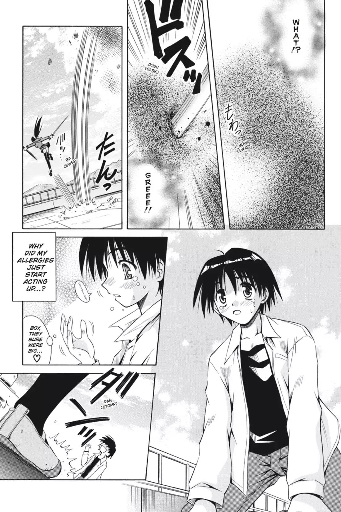 Omamori Himari Chapter 1 page 27 - Chapter 1: Vol.1 Menagerie 1: The Cat, the Girl, and the Allergy