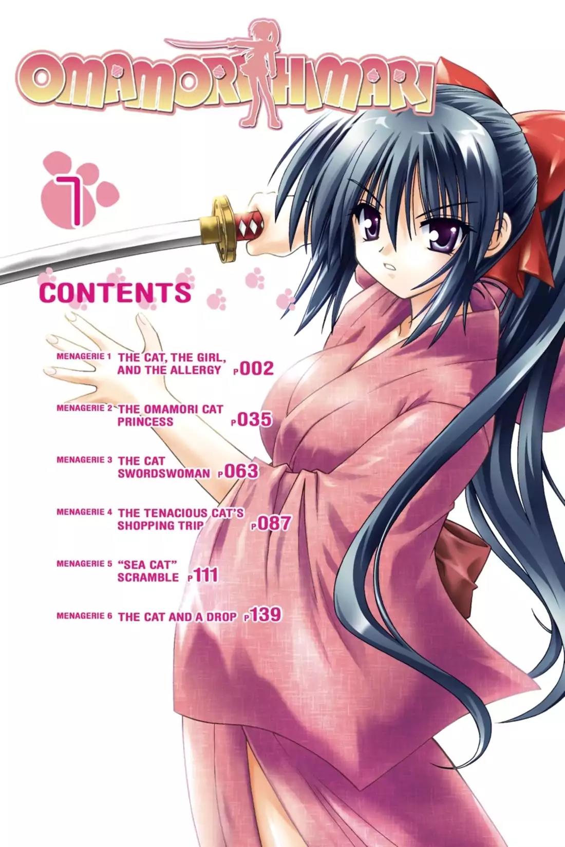 Omamori Himari Chapter 1 page 3 - Chapter 1: Vol.1 Menagerie 1: The Cat, the Girl, and the Allergy