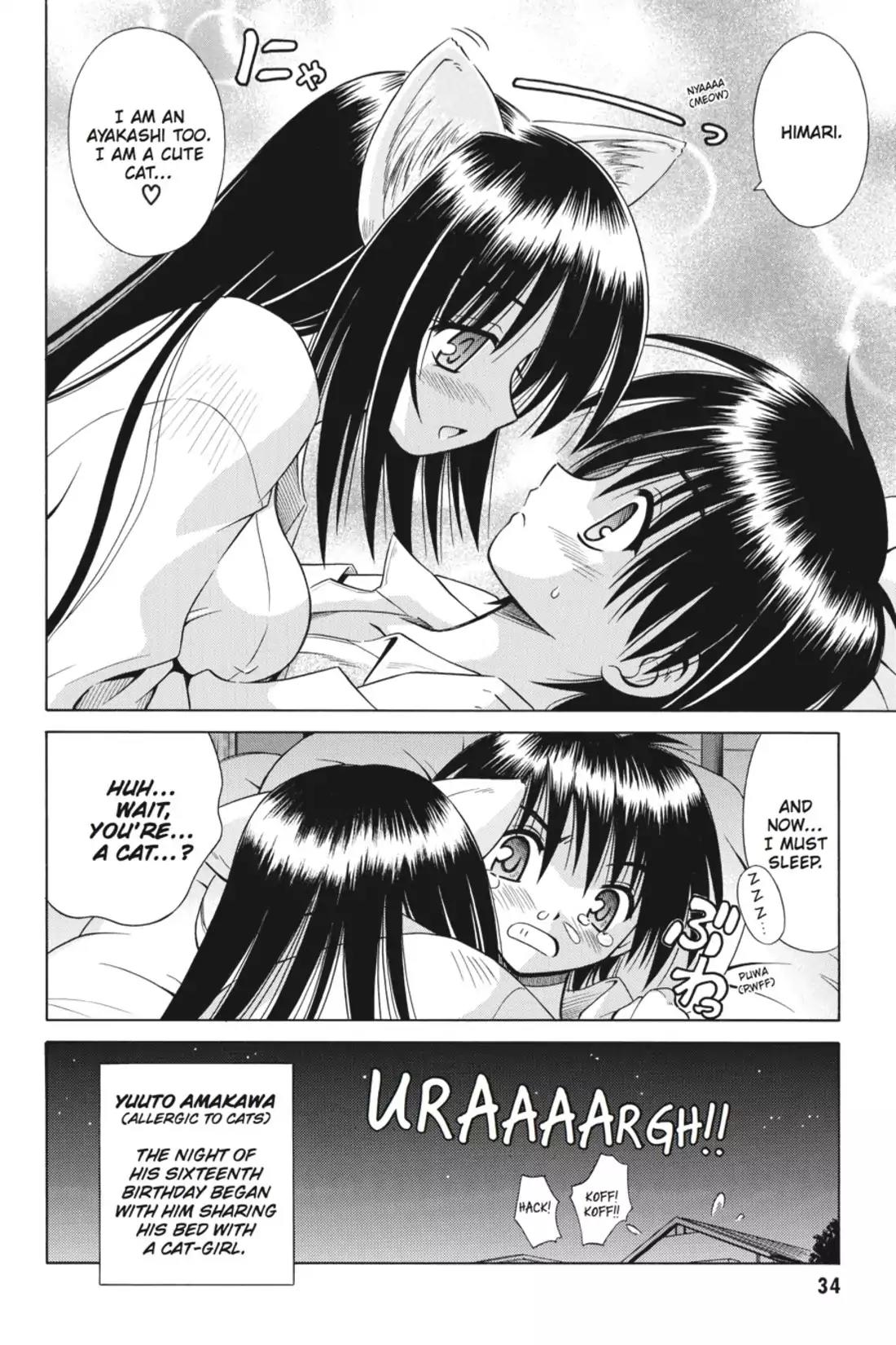 Omamori Himari Chapter 1 page 36 - Chapter 1: Vol.1 Menagerie 1: The Cat, the Girl, and the Allergy