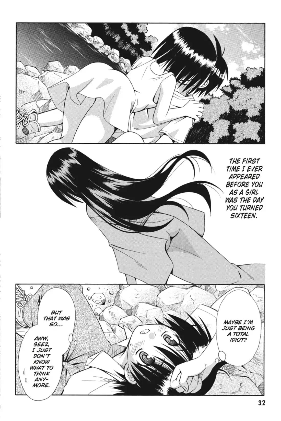 Omamori Himari Chapter 13 page 34 - Chapter 13: Vol.3 Menagerie 13: The Cat of Memory & Silence