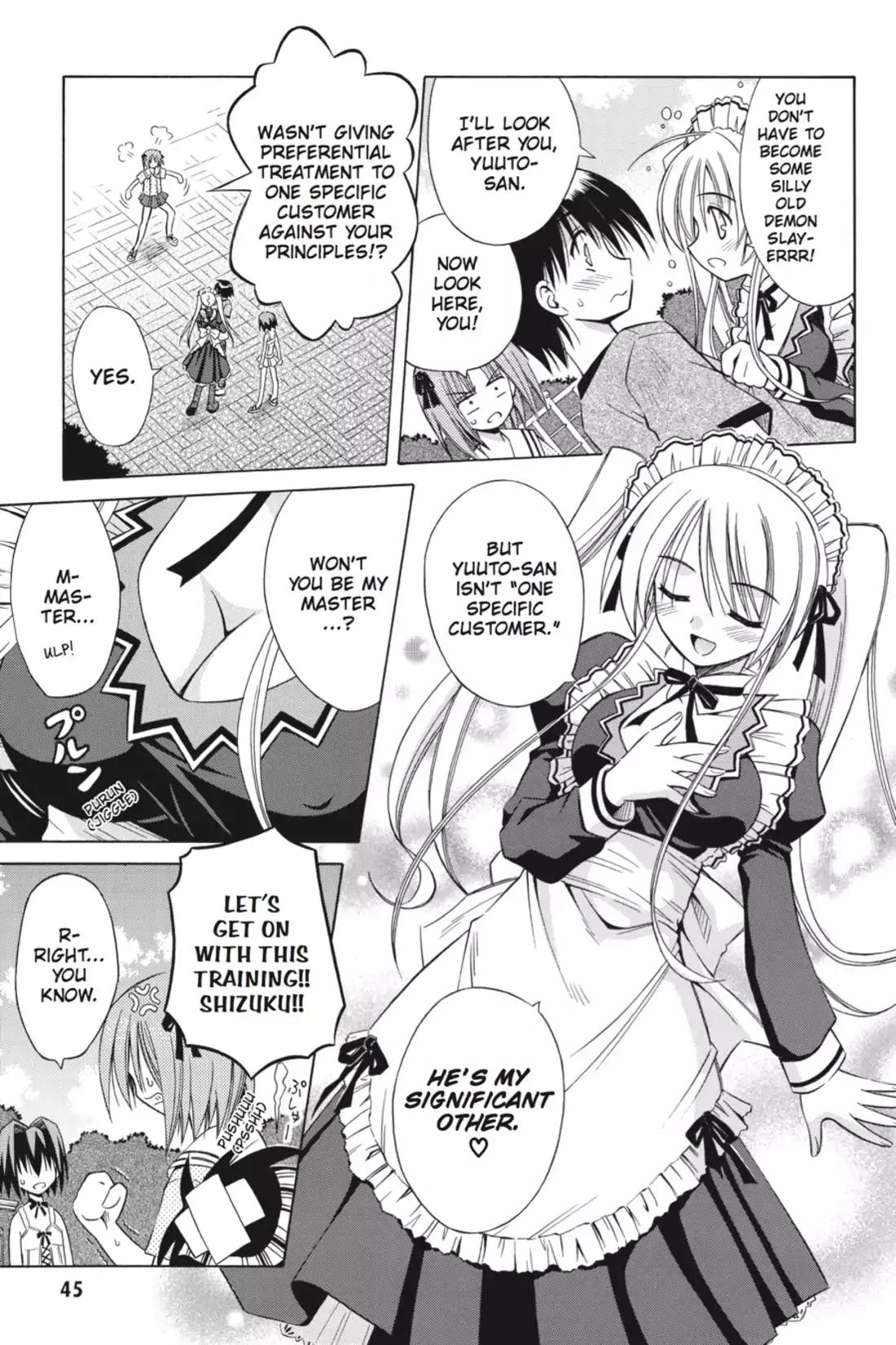 Omamori Himari Chapter 14 page 13 - Chapter 14: Vol.3 Menagerie 14: Calm Heart of the Harried Cat