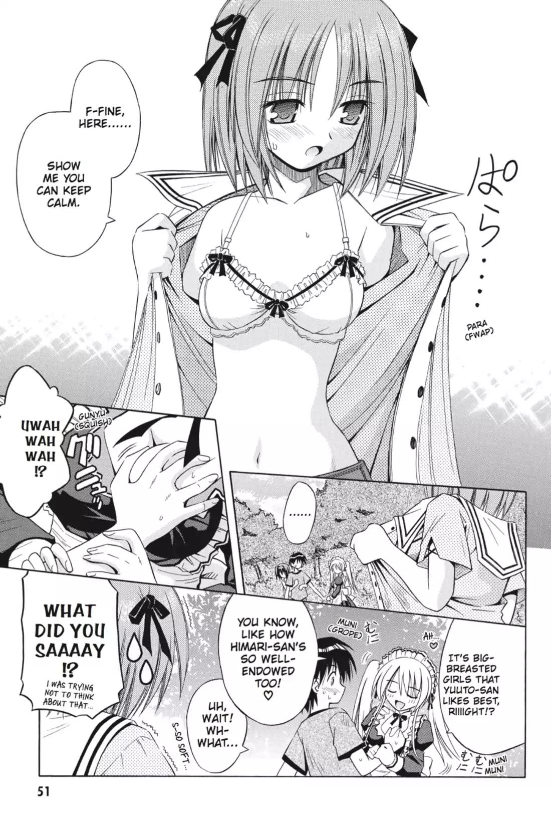 Omamori Himari Chapter 14 page 19 - Chapter 14: Vol.3 Menagerie 14: Calm Heart of the Harried Cat