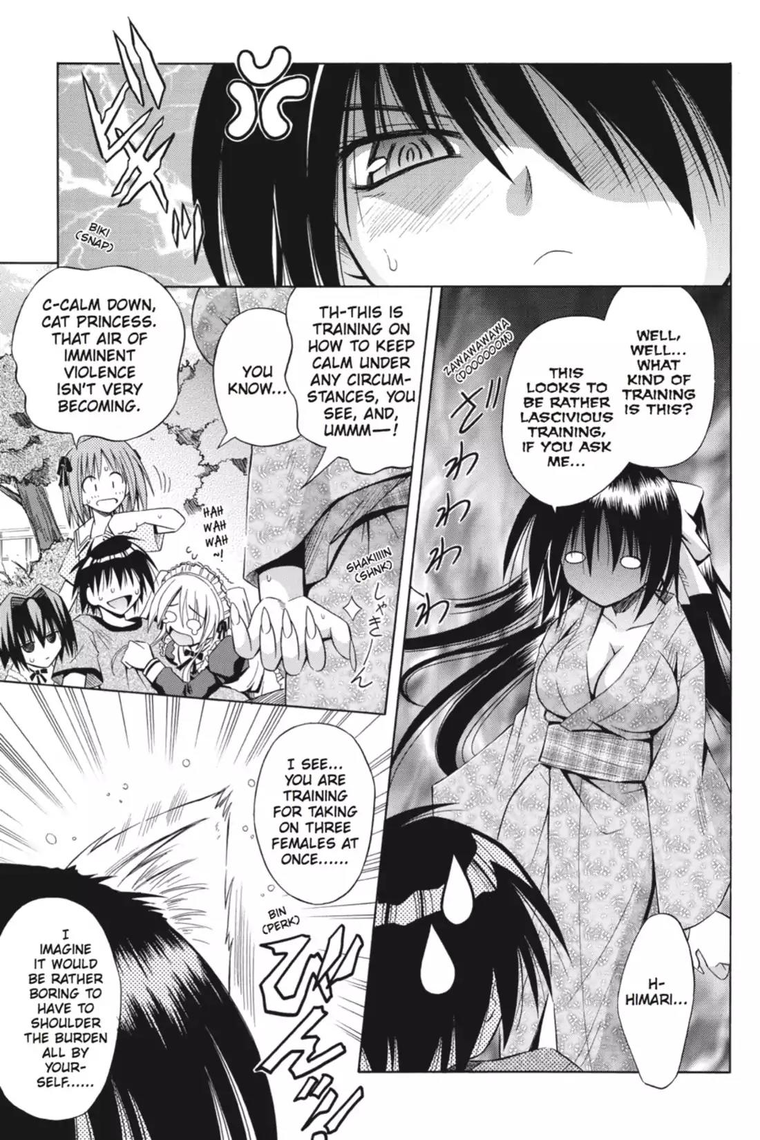 Omamori Himari Chapter 14 page 23 - Chapter 14: Vol.3 Menagerie 14: Calm Heart of the Harried Cat