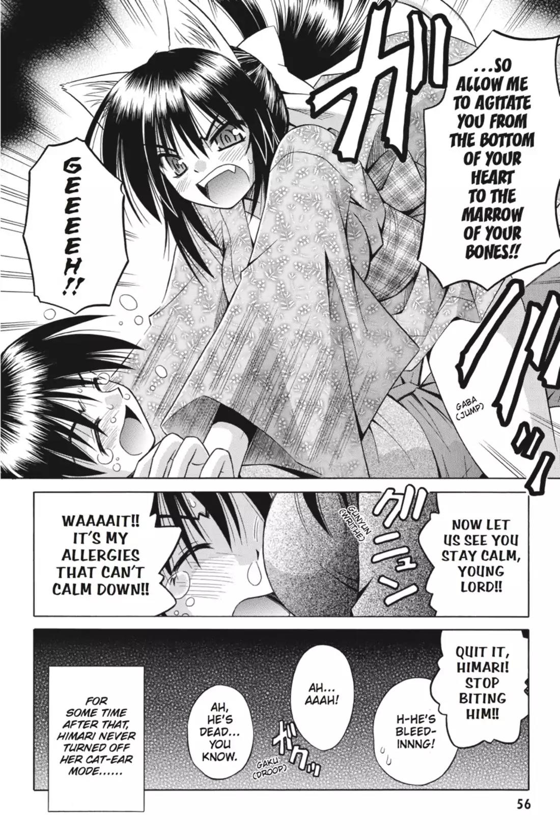 Omamori Himari Chapter 14 page 24 - Chapter 14: Vol.3 Menagerie 14: Calm Heart of the Harried Cat