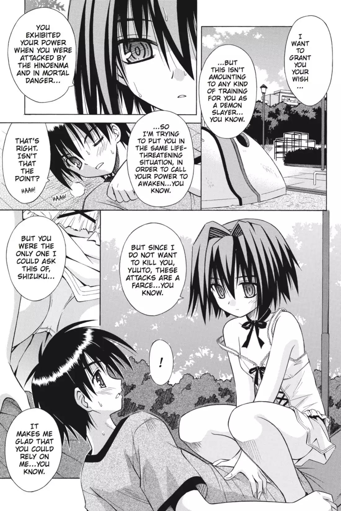 Omamori Himari Chapter 14 page 7 - Chapter 14: Vol.3 Menagerie 14: Calm Heart of the Harried Cat