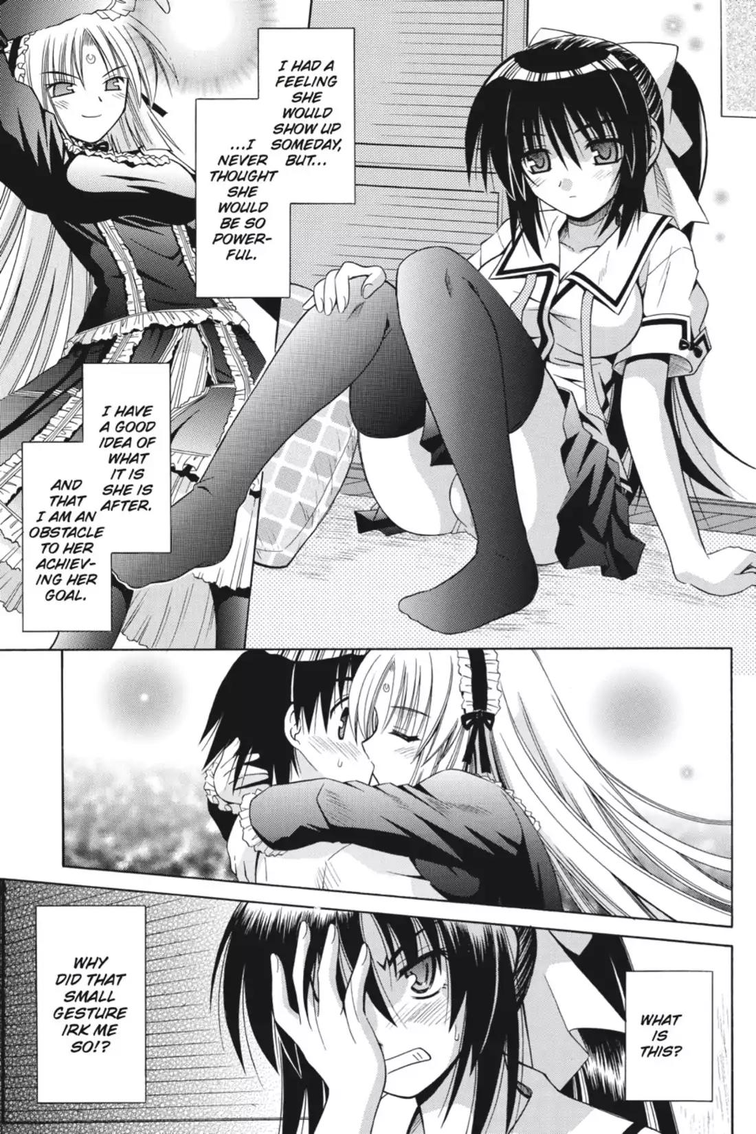 Omamori Himari Chapter 16 page 13 - Chapter 16: Vol.3 Menagerie 16: Kiss x Cat x [Kiss]