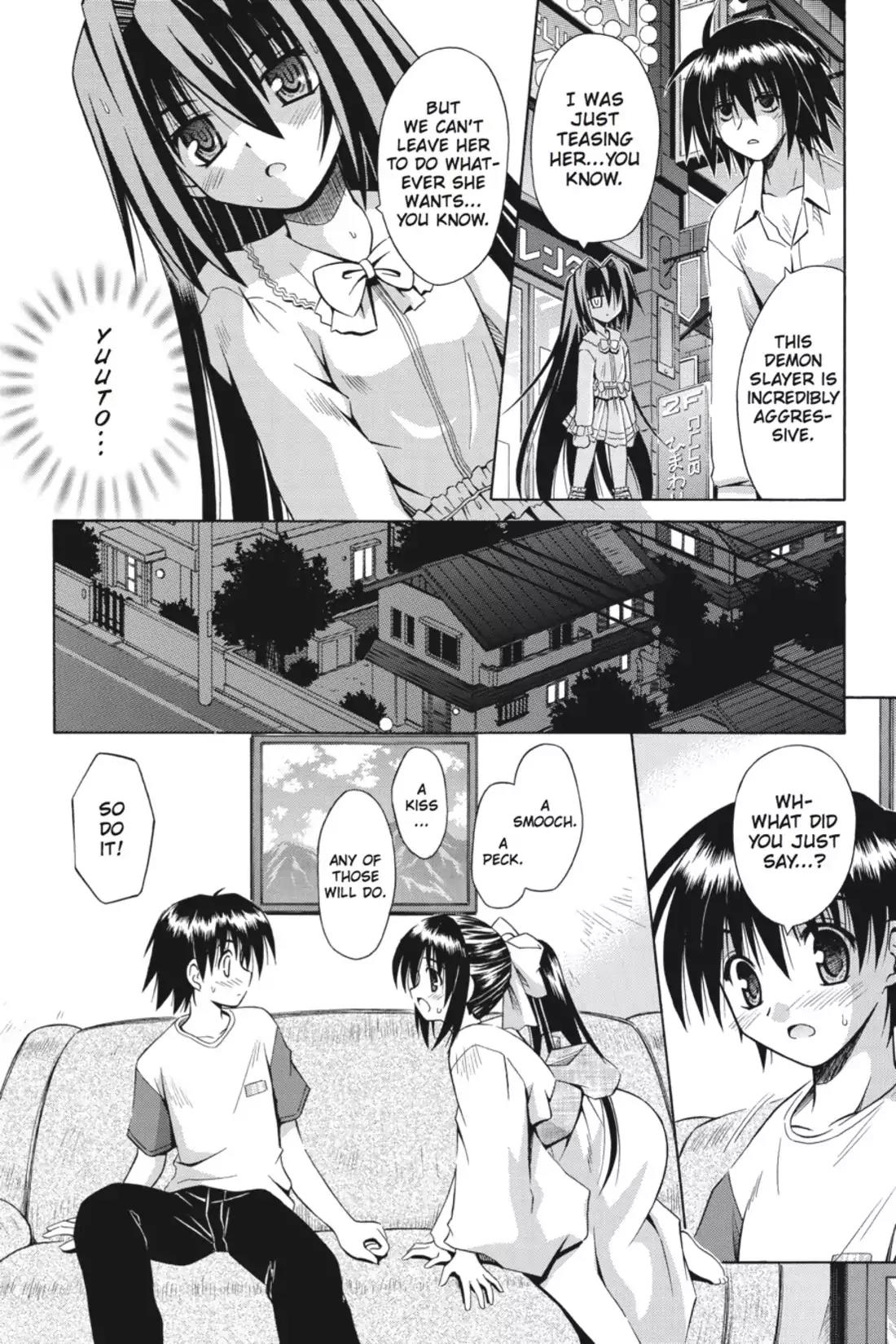 Omamori Himari Chapter 16 page 20 - Chapter 16: Vol.3 Menagerie 16: Kiss x Cat x [Kiss]