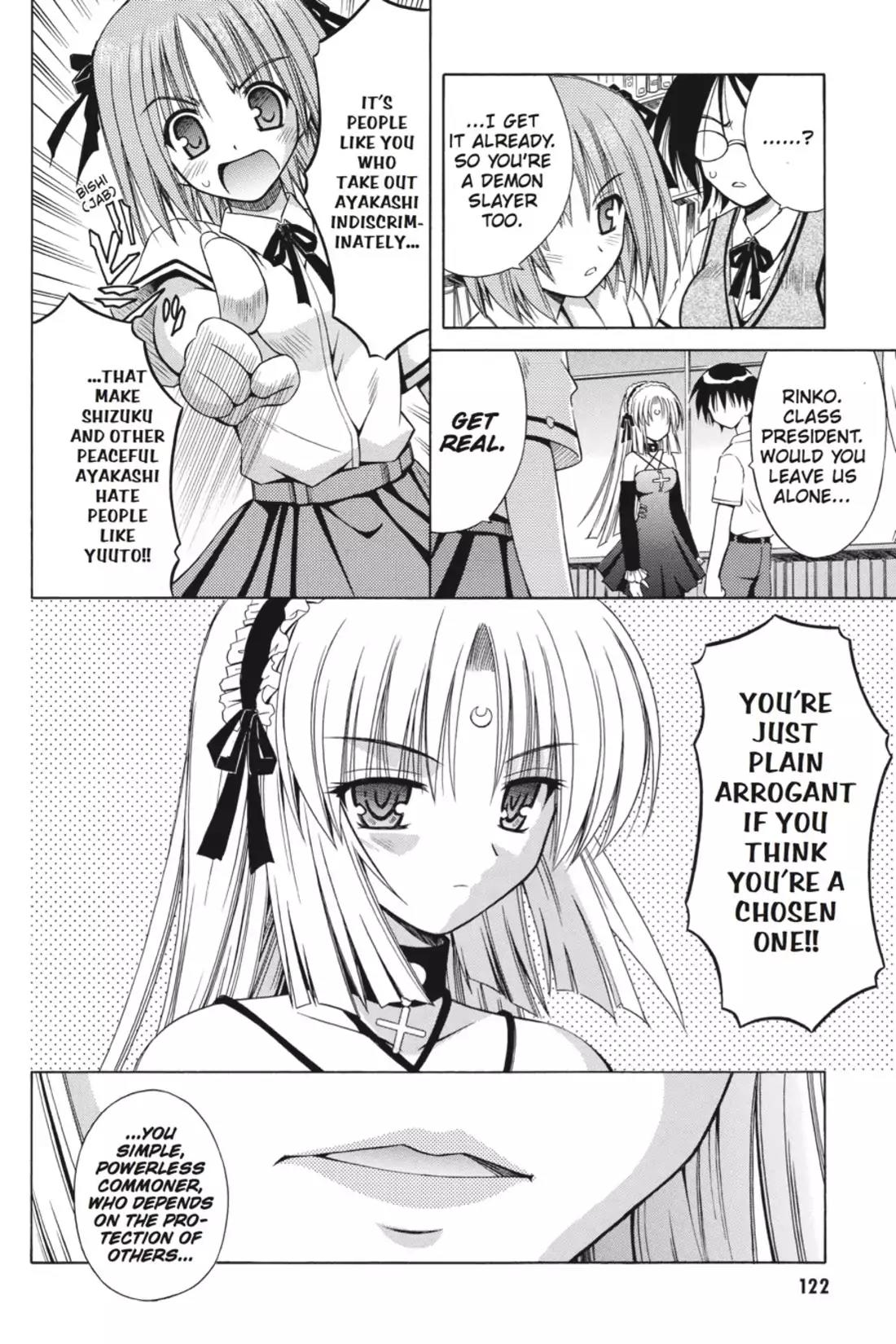 Omamori Himari Chapter 17 page 14 - Chapter 17: Vol.3 Menagerie 17: The Cat's Feelings and the Witch's Melancholy
