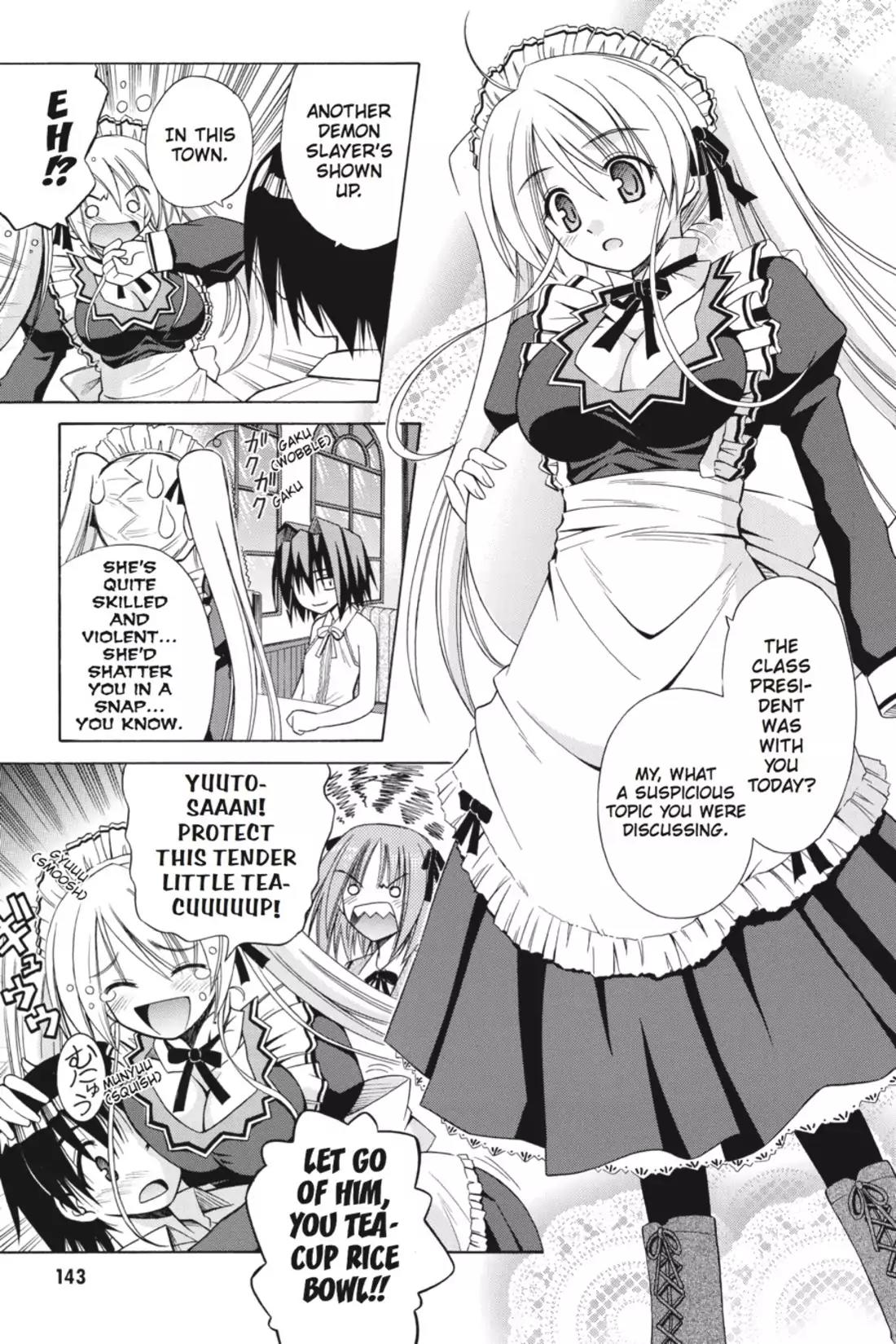 Omamori Himari Chapter 18 page 11 - Chapter 18: Vol.3 Menagerie 18: And So the Cat Faces Off
