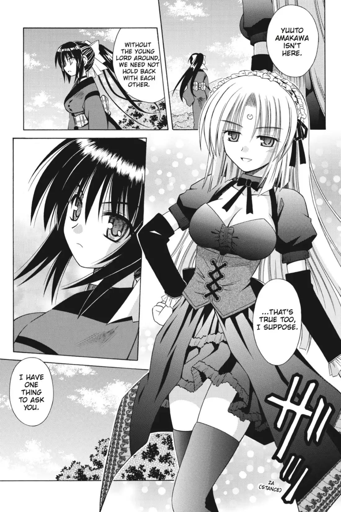 Omamori Himari Chapter 18 page 13 - Chapter 18: Vol.3 Menagerie 18: And So the Cat Faces Off