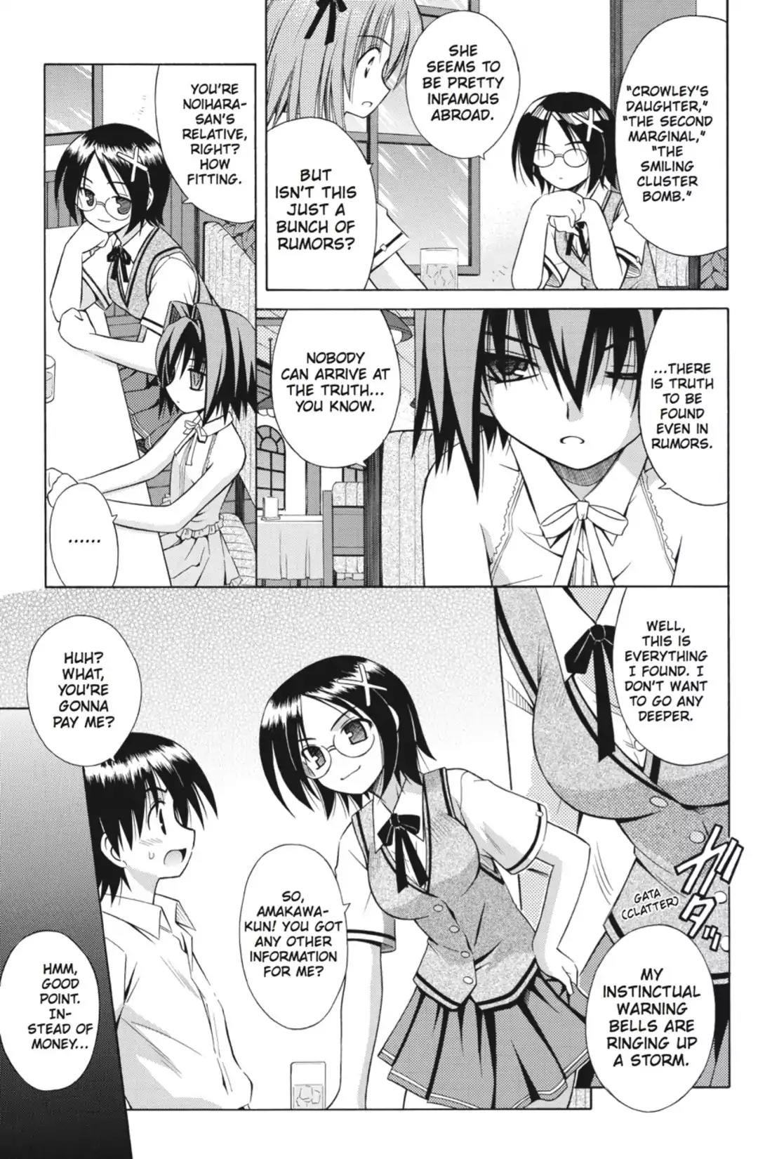 Omamori Himari Chapter 18 page 9 - Chapter 18: Vol.3 Menagerie 18: And So the Cat Faces Off