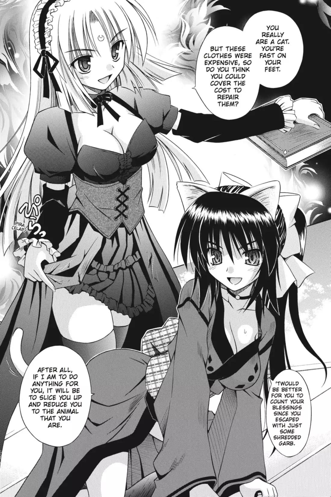 Omamori Himari Chapter 19 page 13 - Chapter 19: Vol.4 Menagerie 19: The Kitties' Capriccio