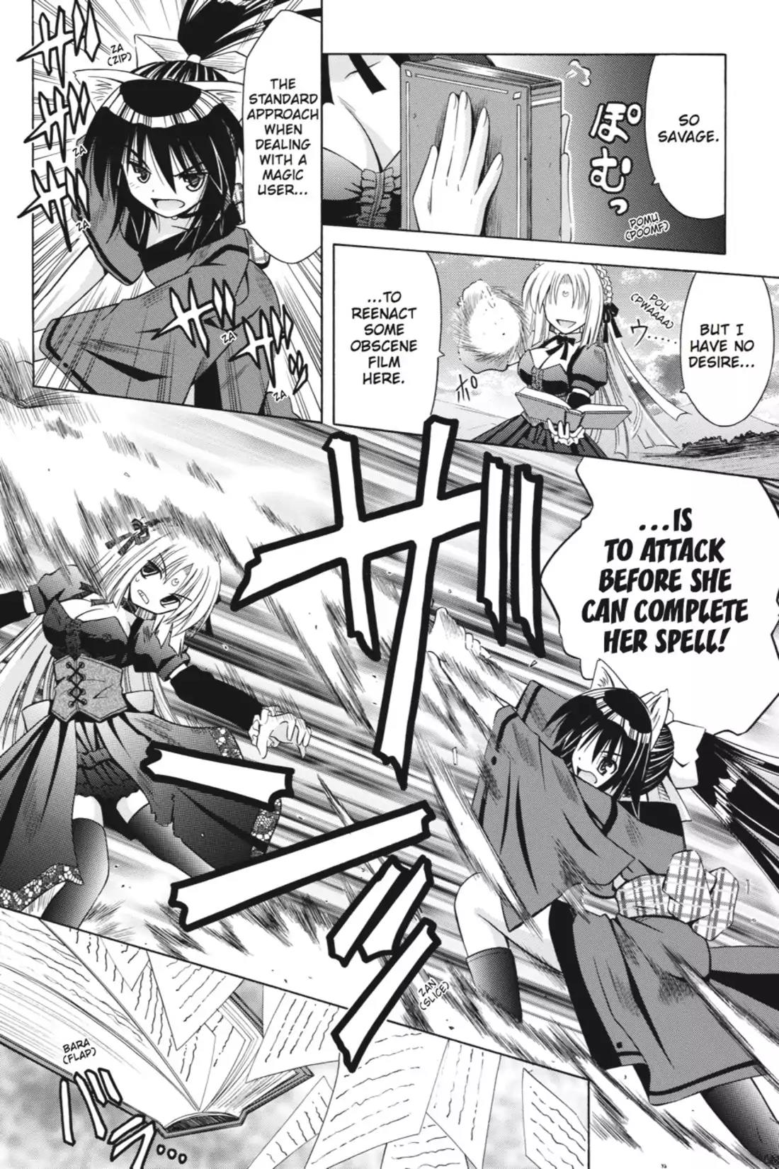 Omamori Himari Chapter 19 page 14 - Chapter 19: Vol.4 Menagerie 19: The Kitties' Capriccio