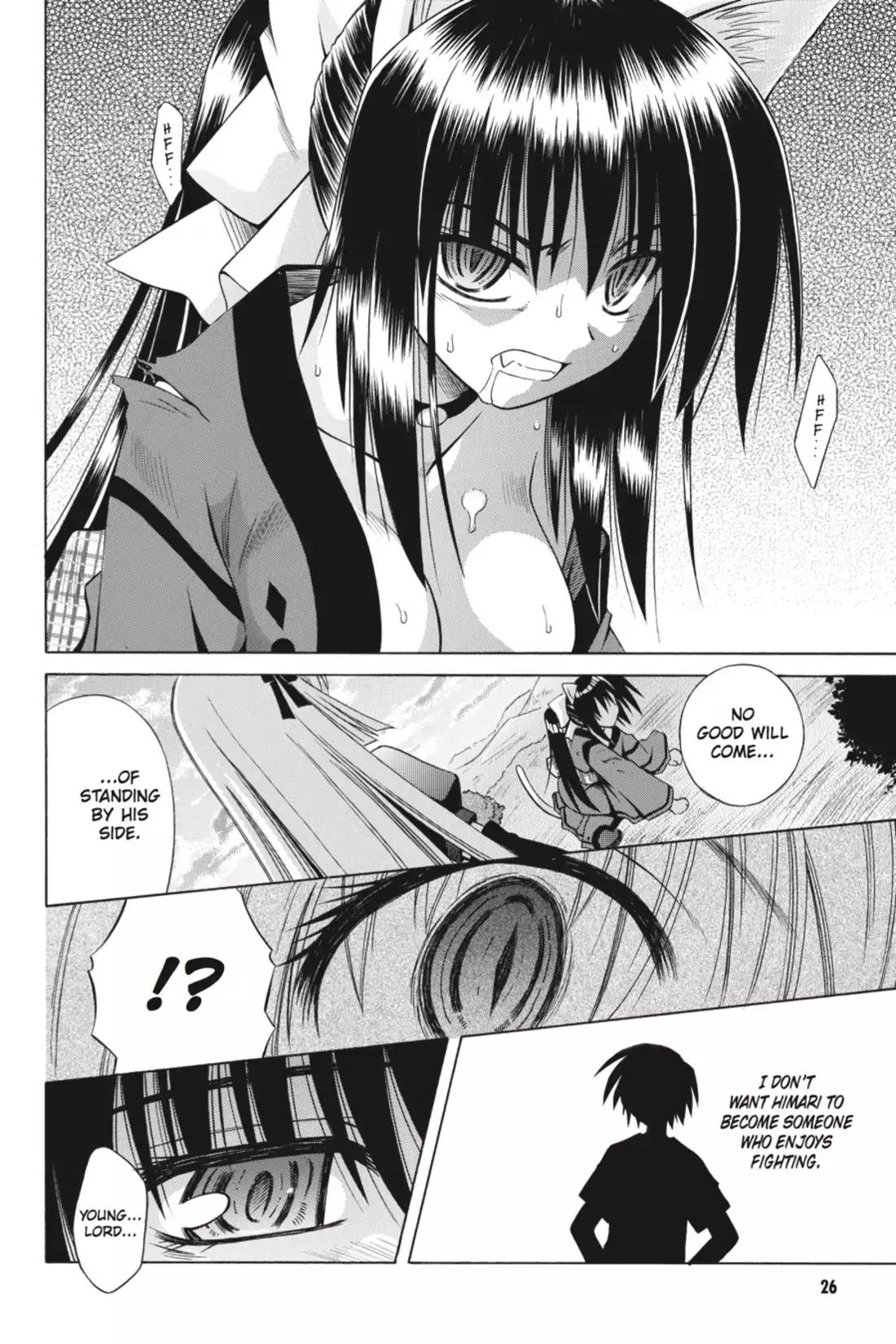Omamori Himari Chapter 19 page 28 - Chapter 19: Vol.4 Menagerie 19: The Kitties' Capriccio