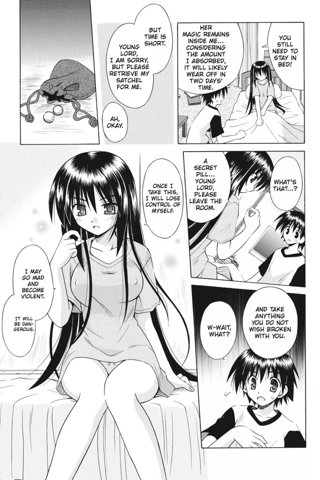 Omamori Himari Chapter 20 page 17 - Chapter 20: Vol.4 Menagerie 20: Cruel Kitty Paranoia