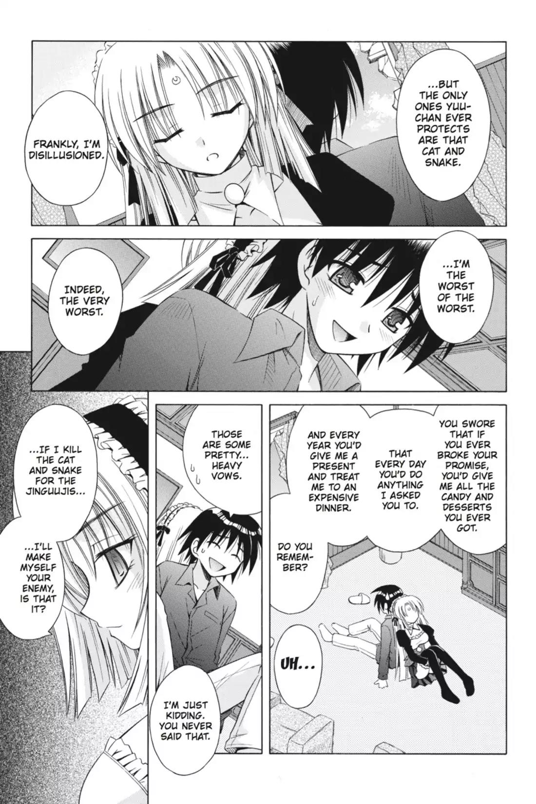 Omamori Himari Chapter 21 page 19 - Chapter 21: Vol.4 Menagerie 21: Curiosity Killed the Cat