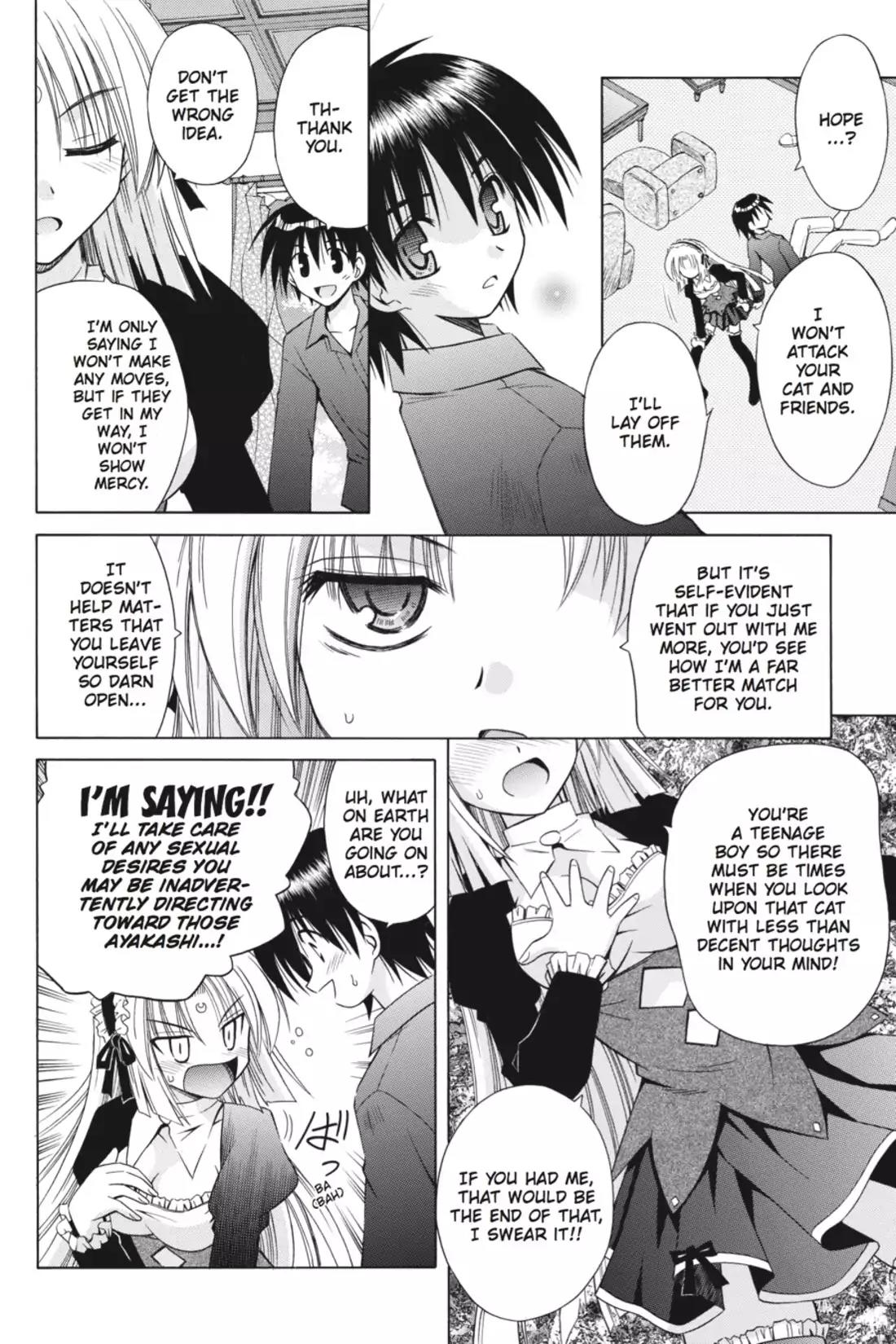 Omamori Himari Chapter 21 page 22 - Chapter 21: Vol.4 Menagerie 21: Curiosity Killed the Cat