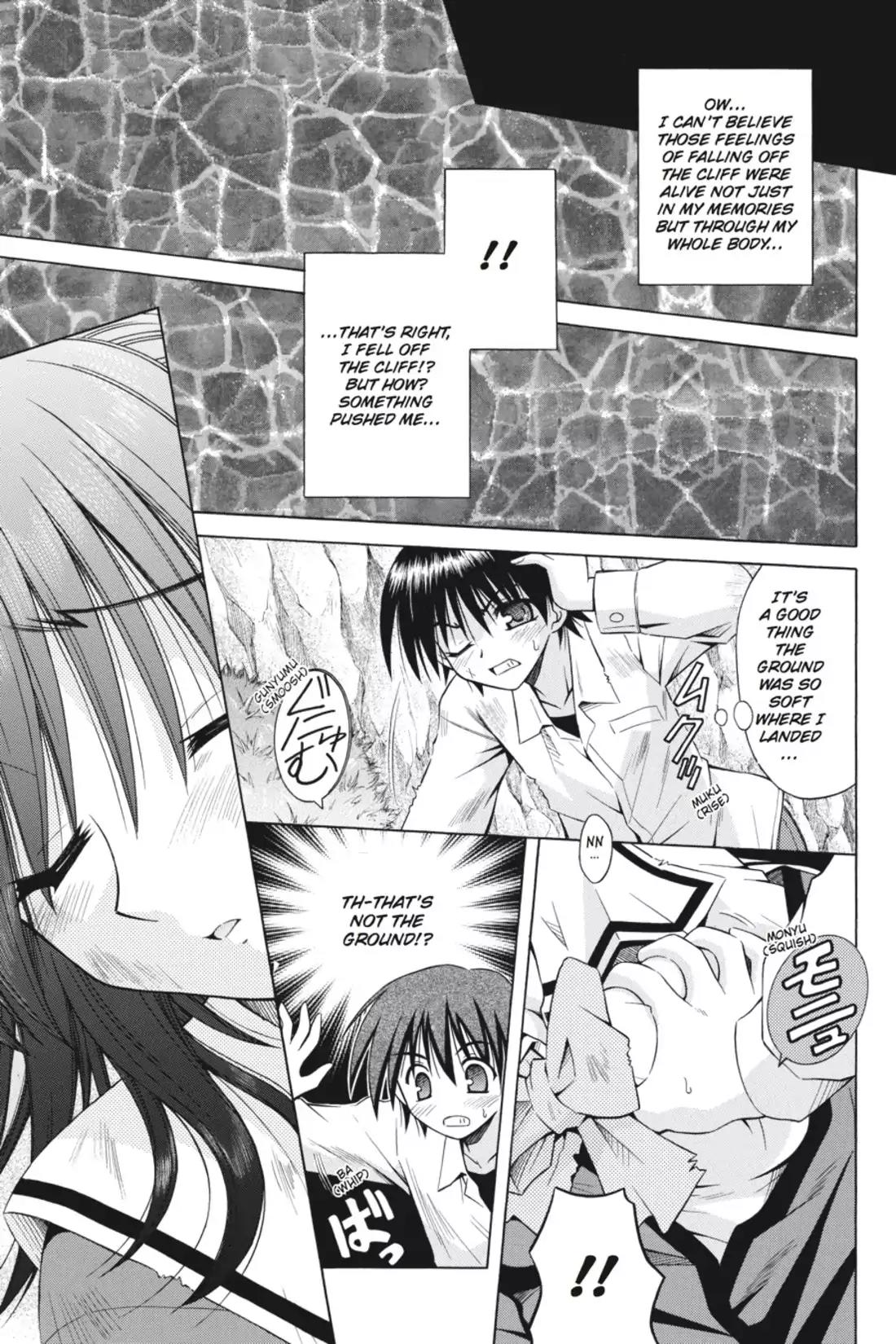 Omamori Himari Chapter 22 page 15 - Chapter 22: Vol.4 Menagerie 22: The Art Cat & Memories at the Bottom of the Cliff