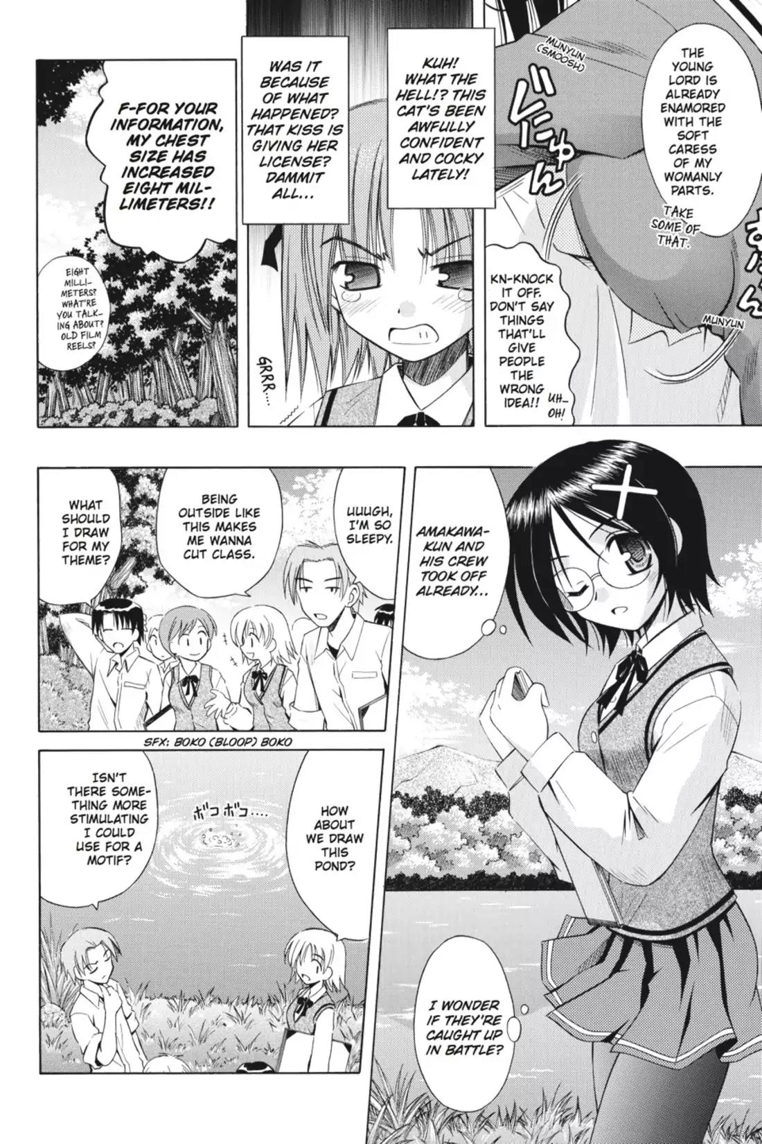 Omamori Himari Chapter 22 page 4 - Chapter 22: Vol.4 Menagerie 22: The Art Cat & Memories at the Bottom of the Cliff