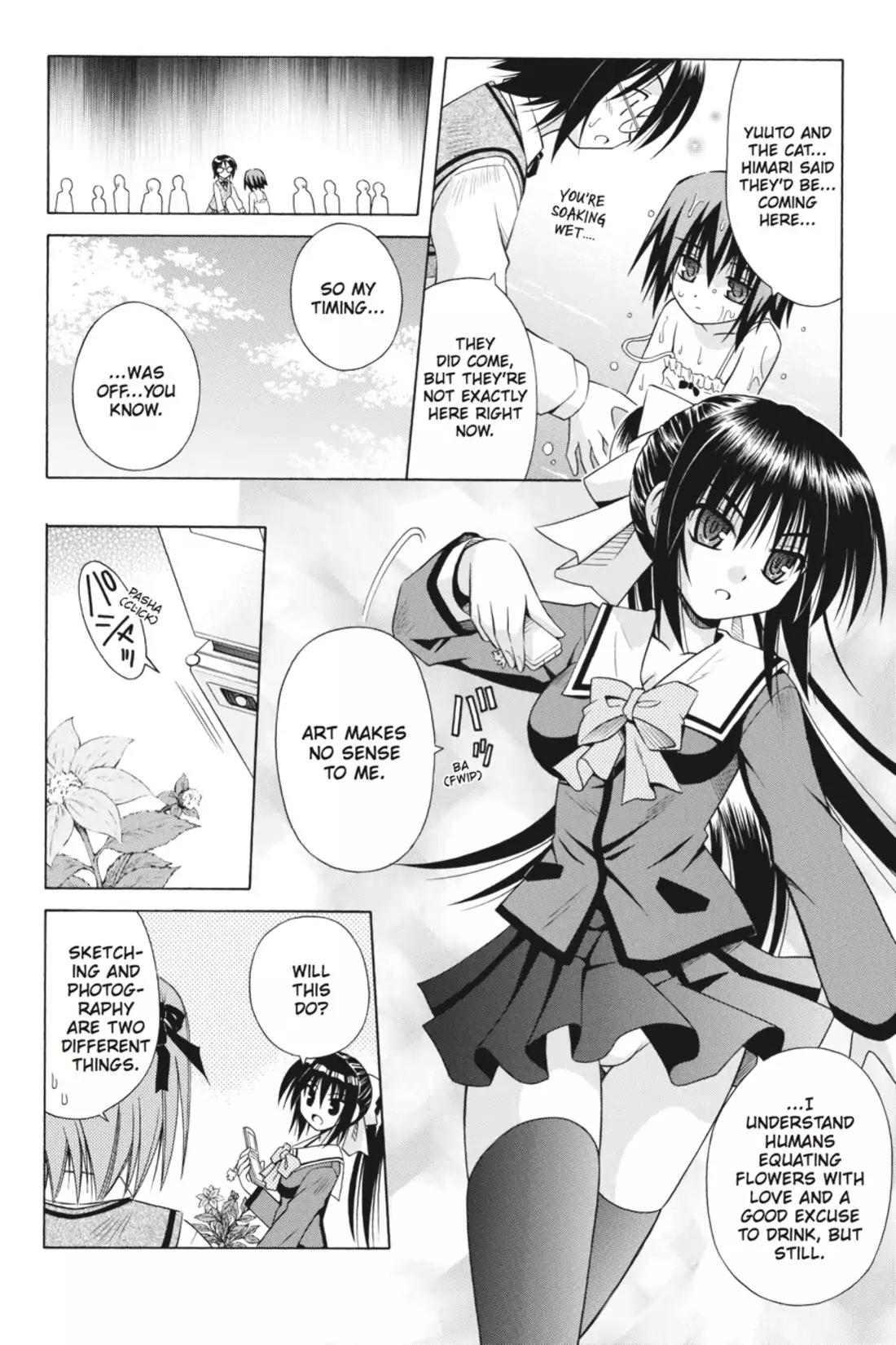 Omamori Himari Chapter 22 page 6 - Chapter 22: Vol.4 Menagerie 22: The Art Cat & Memories at the Bottom of the Cliff