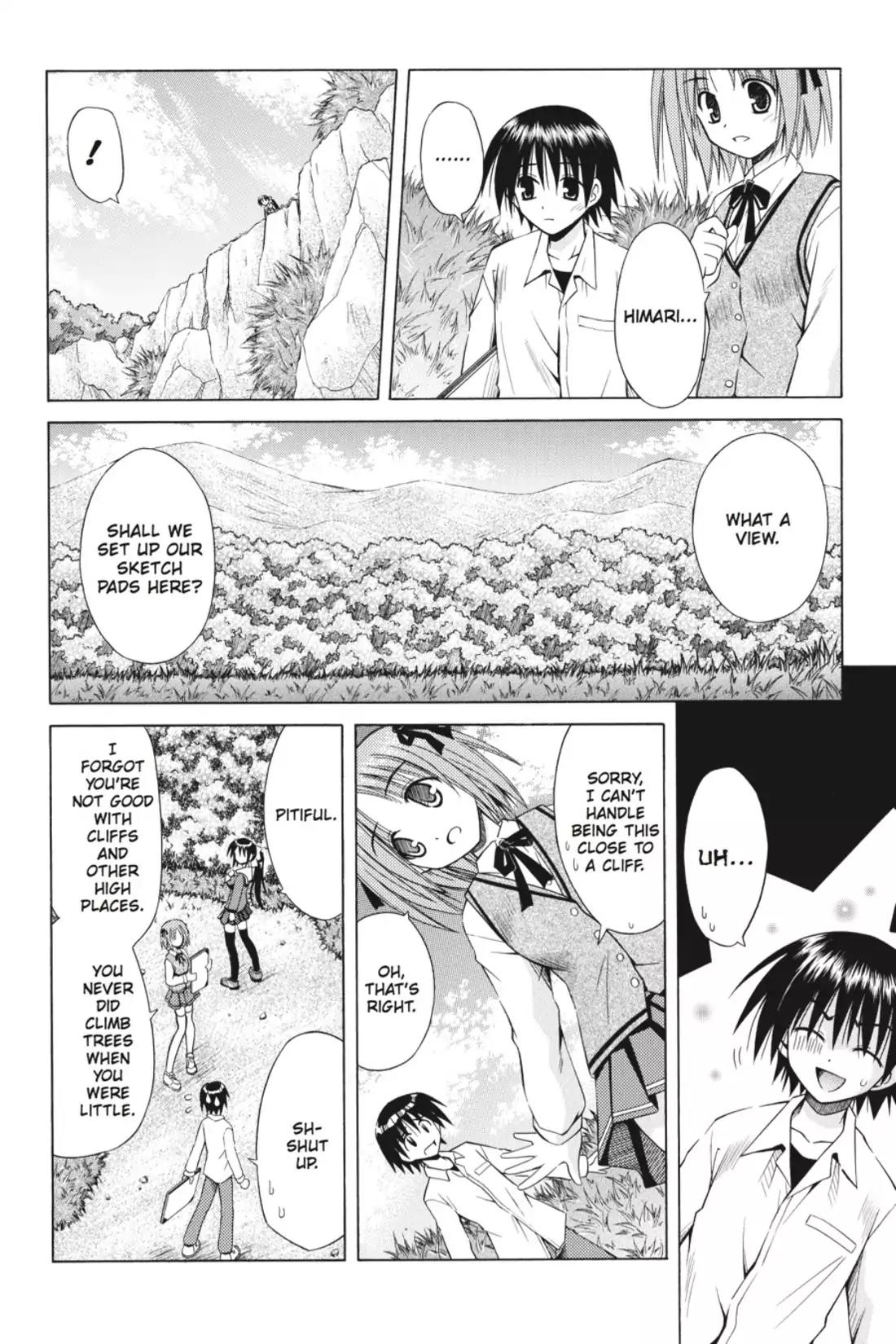Omamori Himari Chapter 22 page 8 - Chapter 22: Vol.4 Menagerie 22: The Art Cat & Memories at the Bottom of the Cliff
