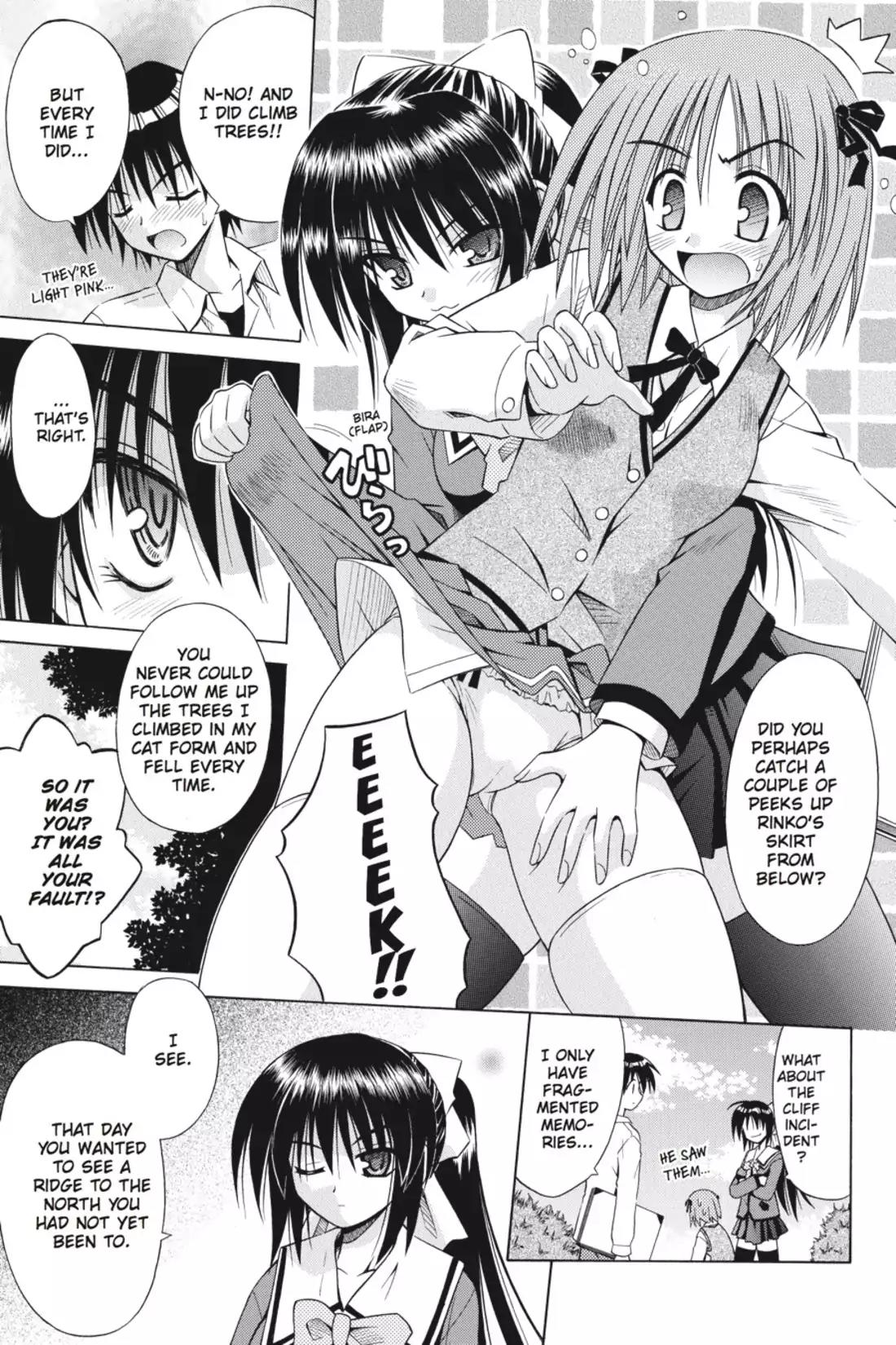Omamori Himari Chapter 22 page 9 - Chapter 22: Vol.4 Menagerie 22: The Art Cat & Memories at the Bottom of the Cliff