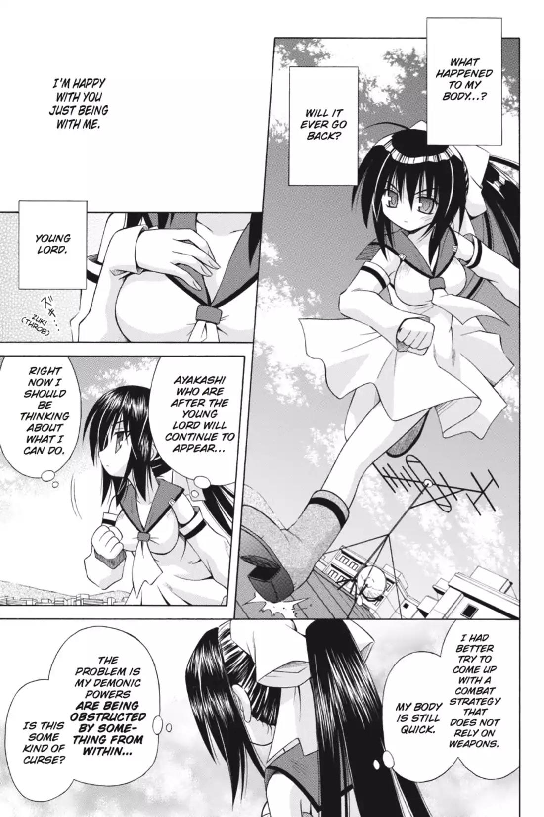 Omamori Himari Chapter 24 page 23 - Chapter 24: Vol.4 Menagerie 24: Kitten Impossible