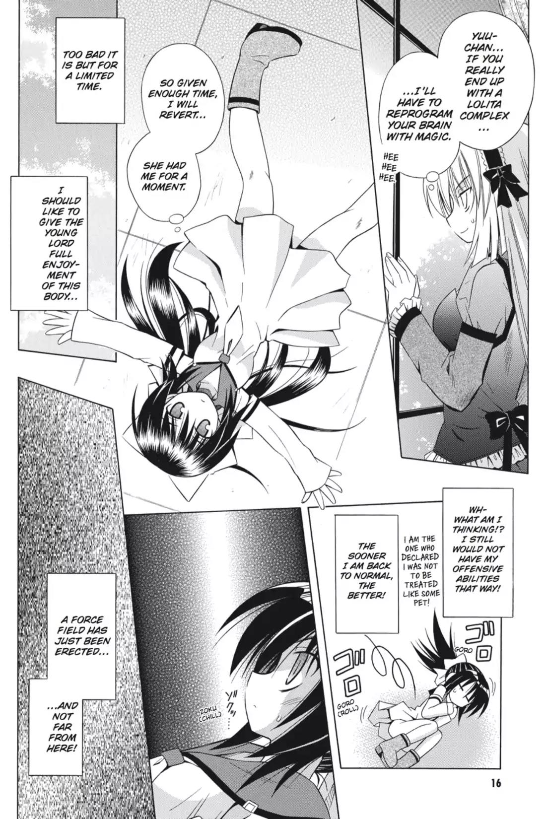 Omamori Himari Chapter 25 page 18 - Chapter 25: Vol.5 Menagerie 25: Lolita Kitty Strikes Back