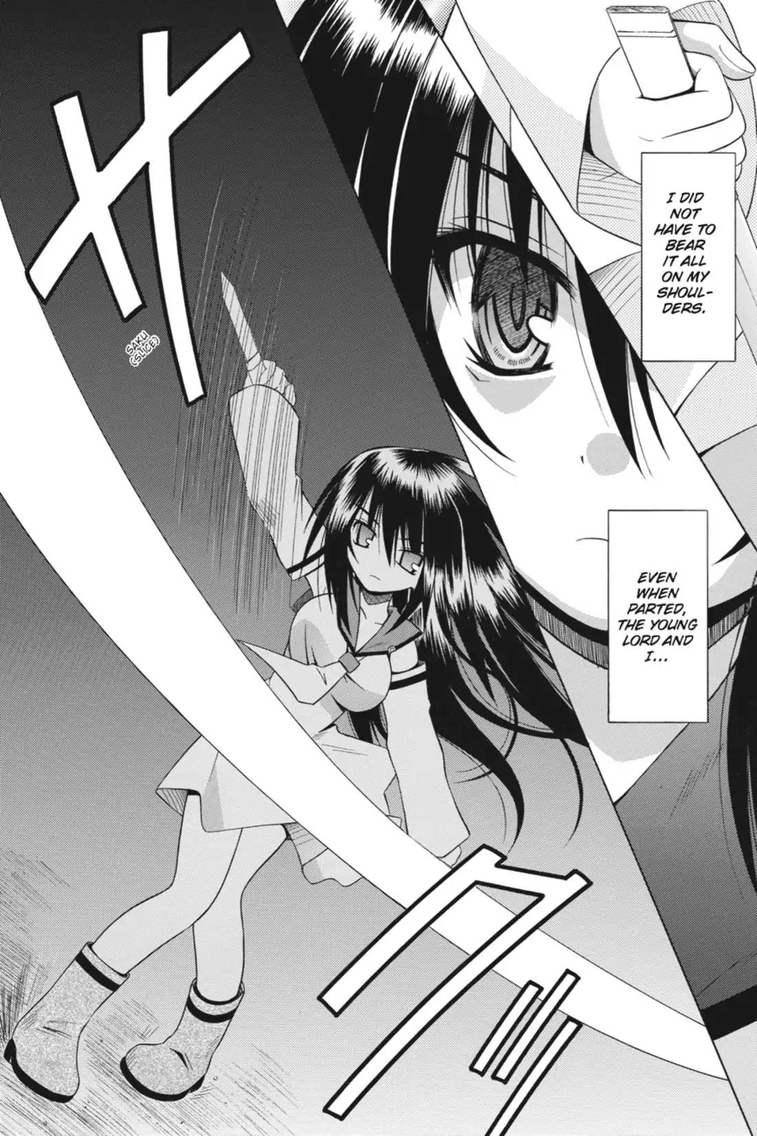 Omamori Himari Chapter 26 page 10 - Chapter 26: Vol.5 Menagerie 26: Blood Makes the Kitten Dance