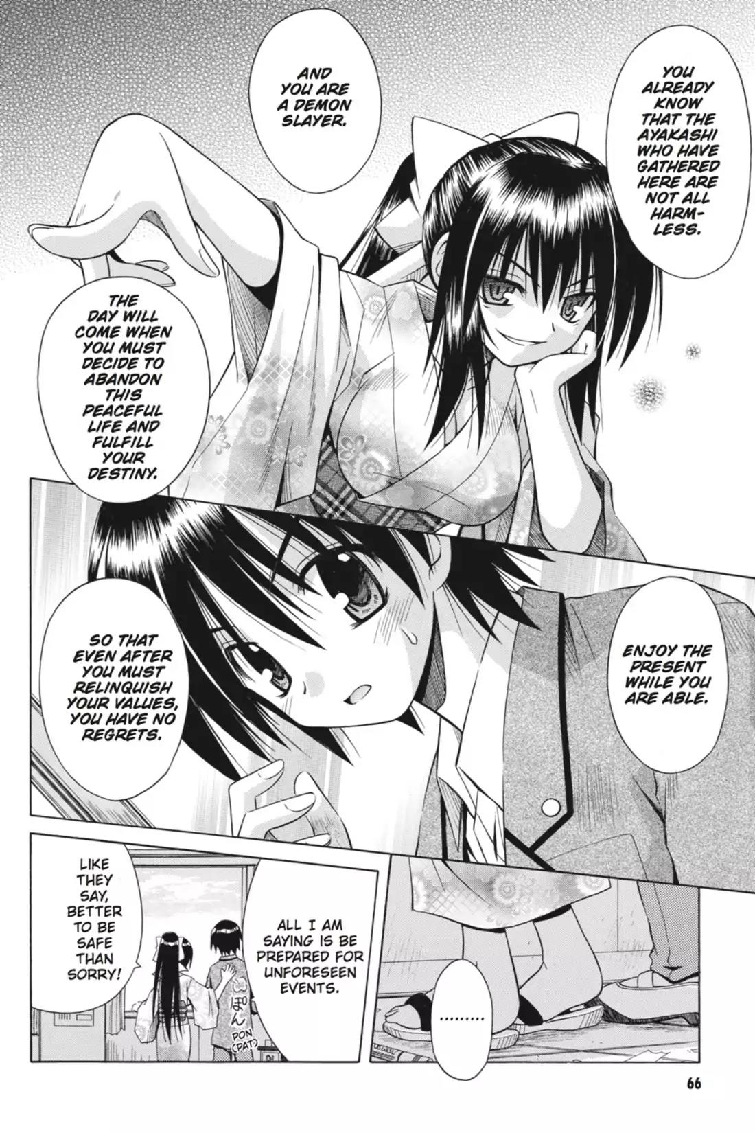 Omamori Himari Chapter 27 page 14 - Chapter 27: Vol.5 Menagerie 27: The Pretty Miss Kitty Festival
