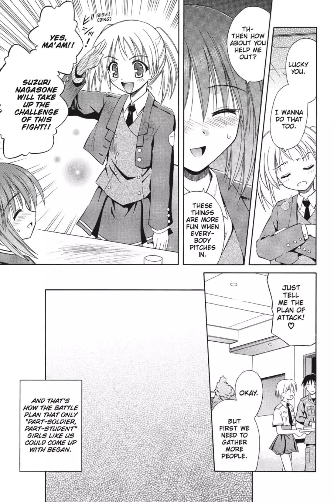 Omamori Himari Chapter 28.5 page 11 - Vol.5 Bonus Track: Commence Operation!