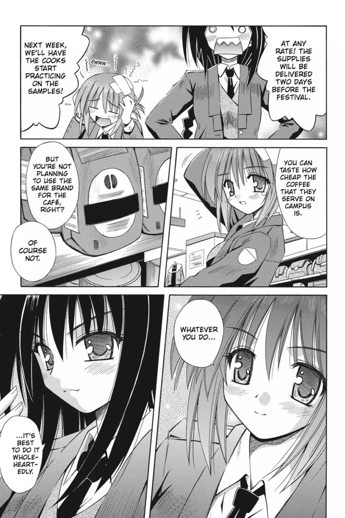 Omamori Himari Chapter 28.5 page 23 - Vol.5 Bonus Track: Commence Operation!