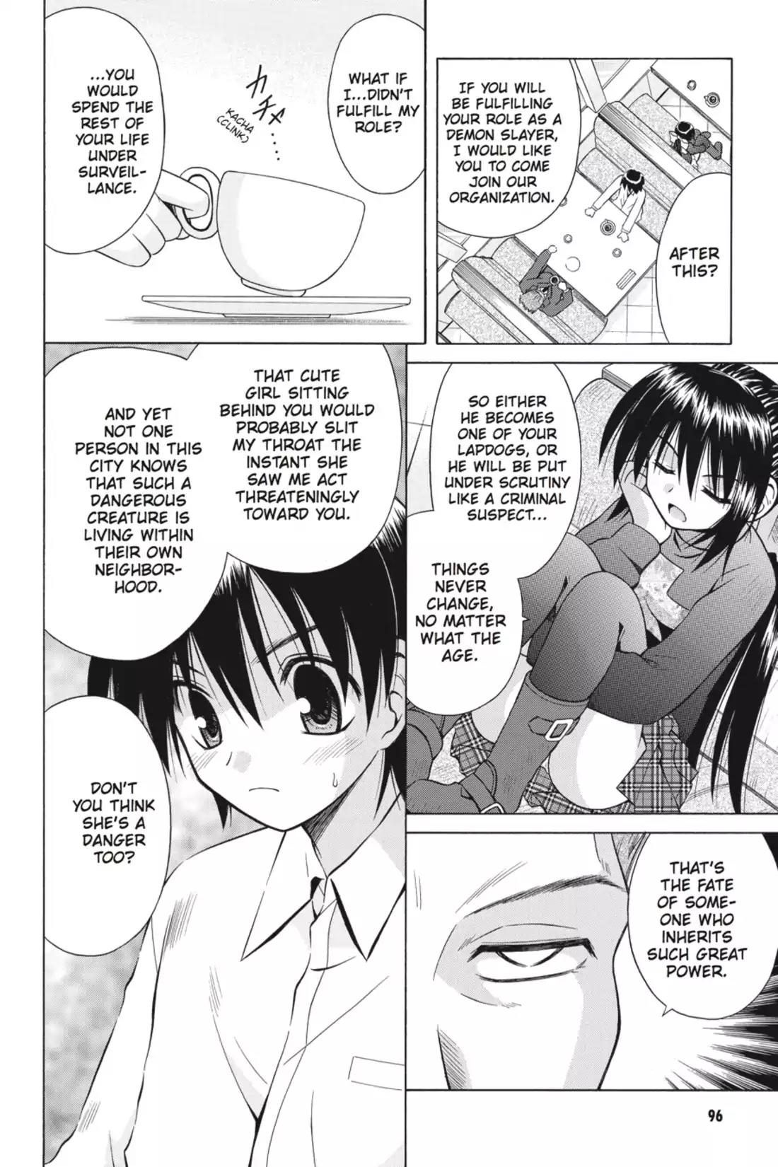 Omamori Himari Chapter 28 page 12 - Chapter 28: Vol.5 Menagerie 28: The Cat Cries and The Darkness Creeps in