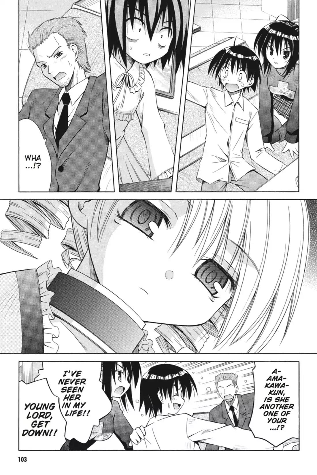Omamori Himari Chapter 28 page 19 - Chapter 28: Vol.5 Menagerie 28: The Cat Cries and The Darkness Creeps in