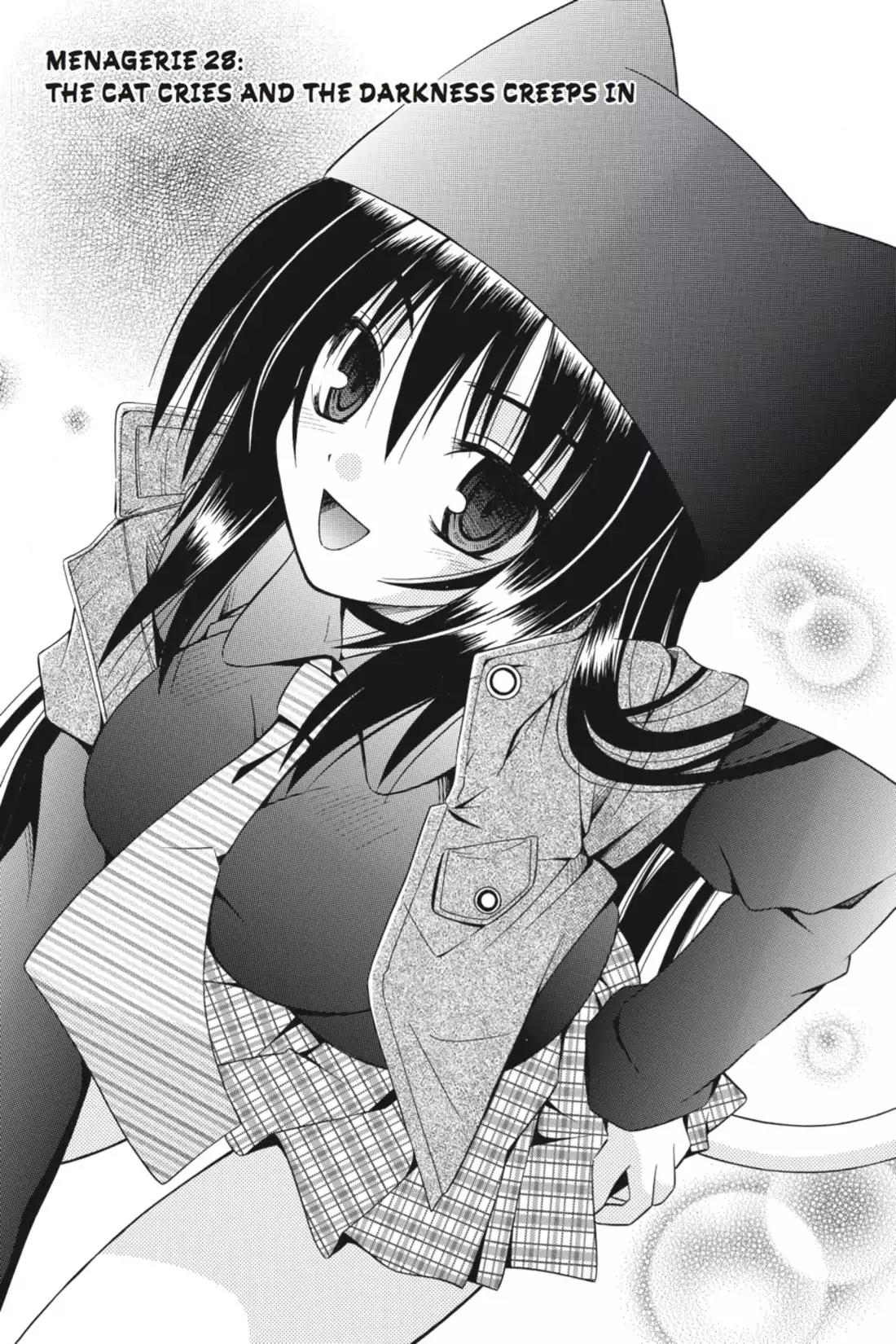 Omamori Himari Chapter 28 page 3 - Chapter 28: Vol.5 Menagerie 28: The Cat Cries and The Darkness Creeps in