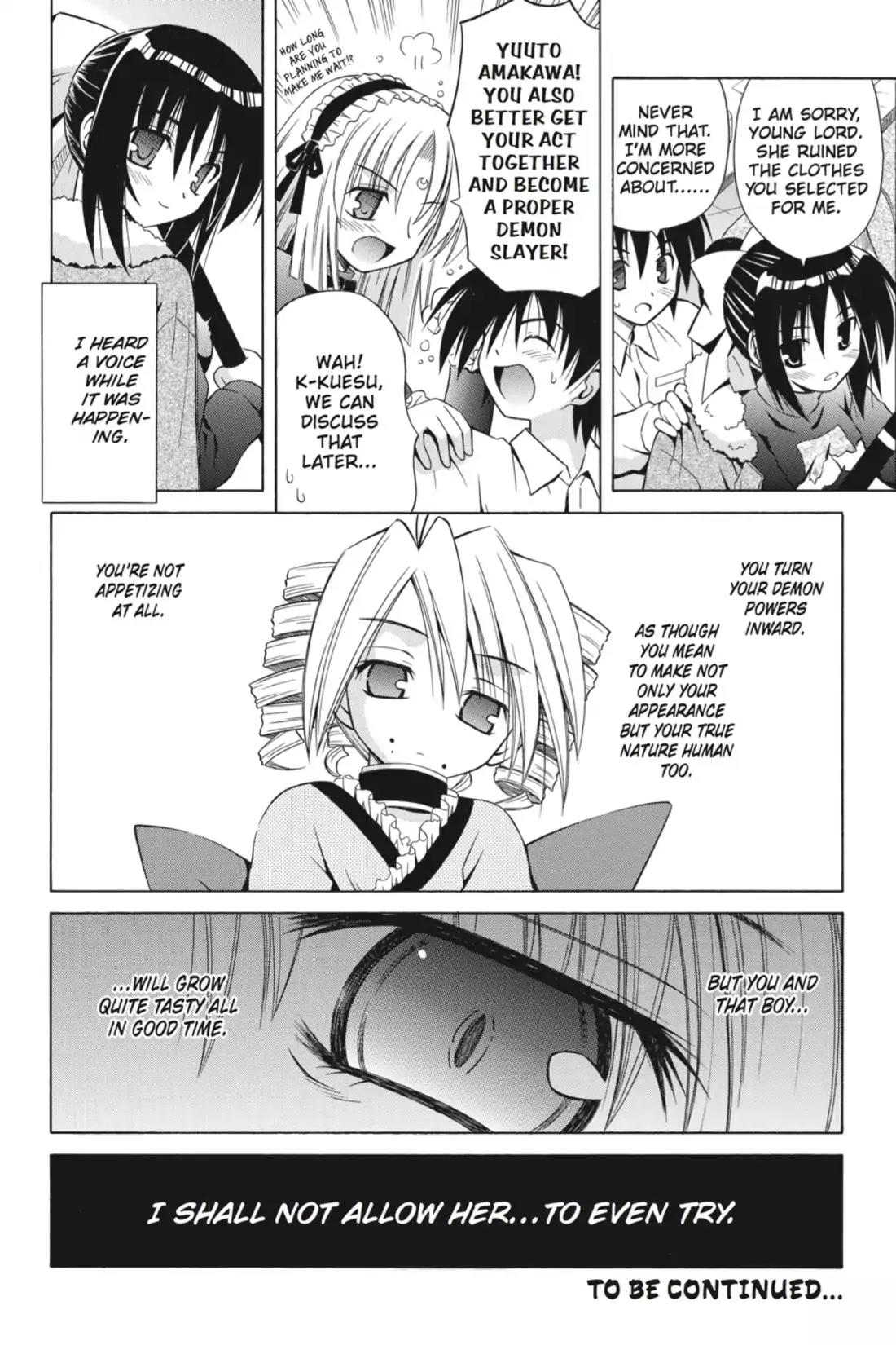 Omamori Himari Chapter 28 page 30 - Chapter 28: Vol.5 Menagerie 28: The Cat Cries and The Darkness Creeps in