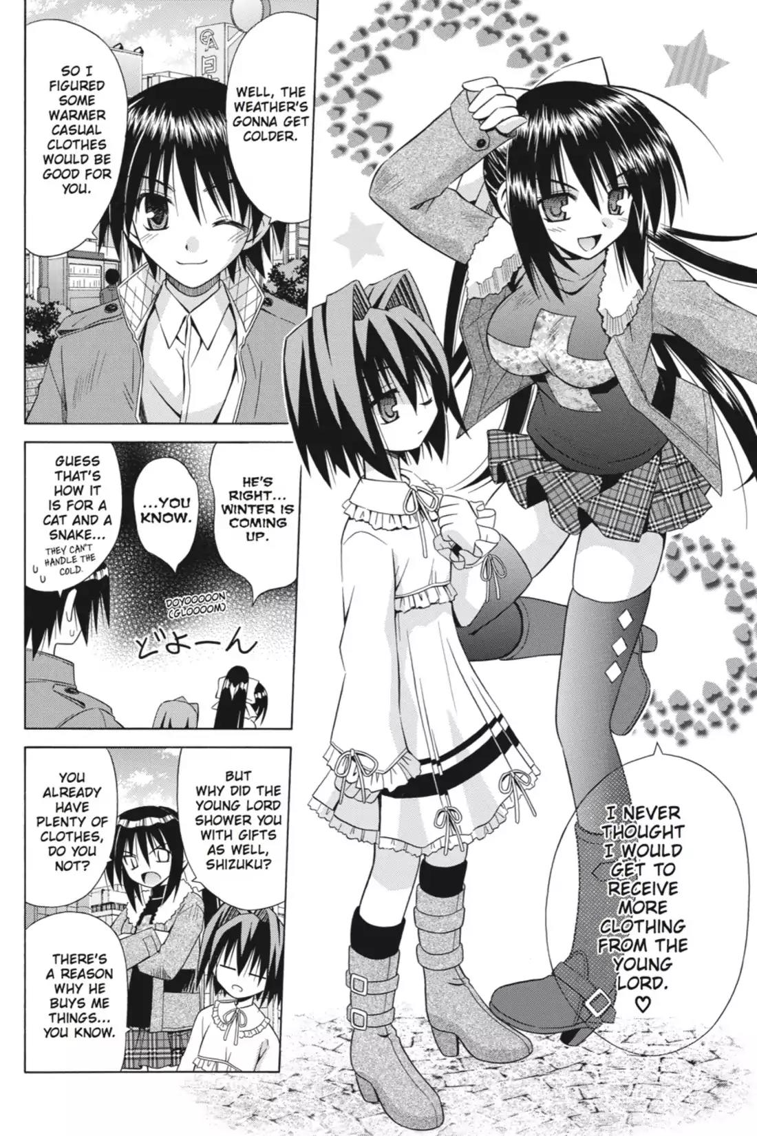 Omamori Himari Chapter 28 page 6 - Chapter 28: Vol.5 Menagerie 28: The Cat Cries and The Darkness Creeps in