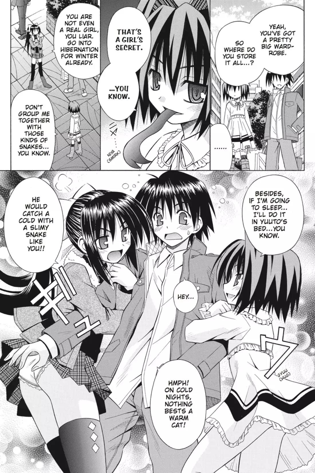 Omamori Himari Chapter 28 page 7 - Chapter 28: Vol.5 Menagerie 28: The Cat Cries and The Darkness Creeps in