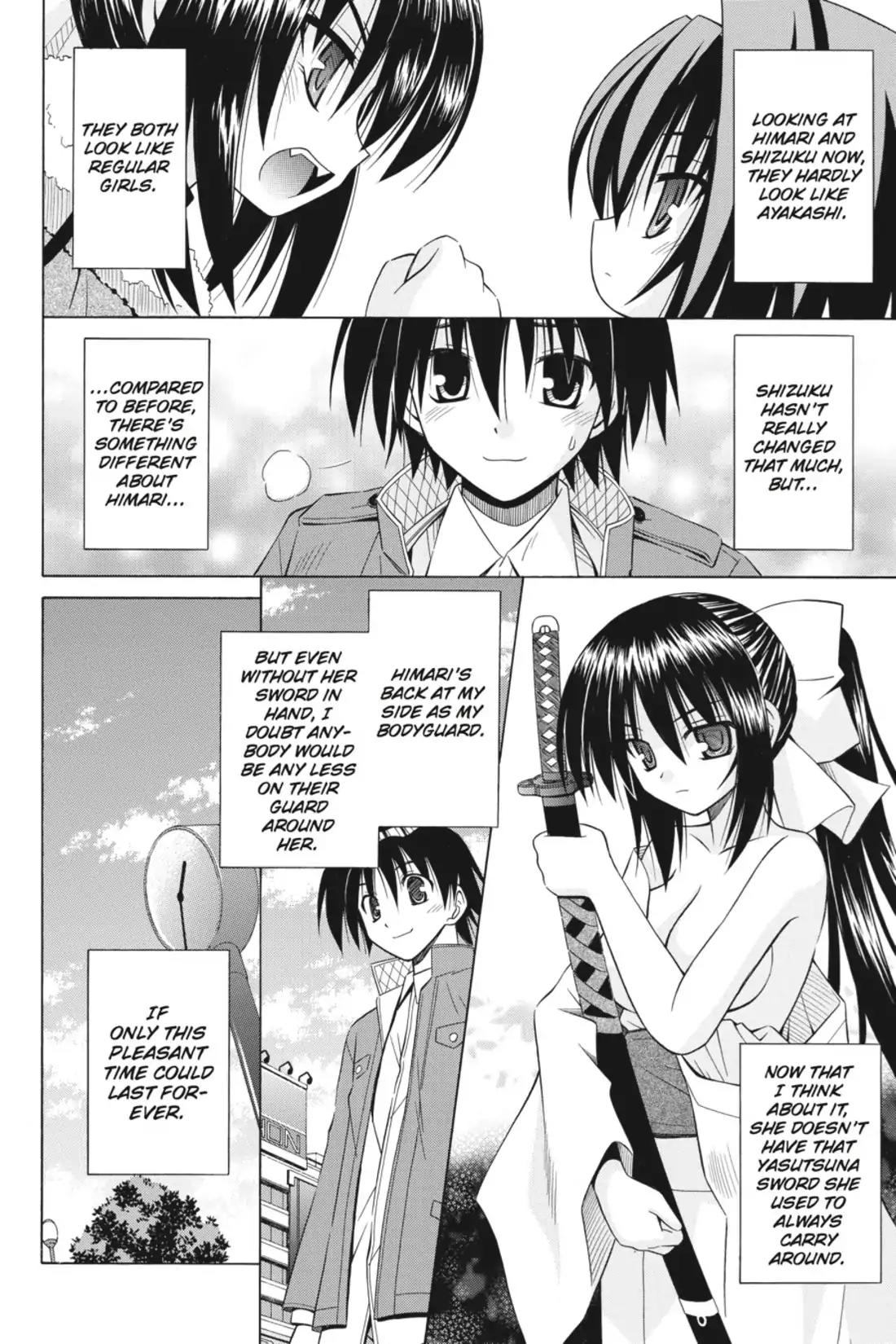 Omamori Himari Chapter 28 page 8 - Chapter 28: Vol.5 Menagerie 28: The Cat Cries and The Darkness Creeps in