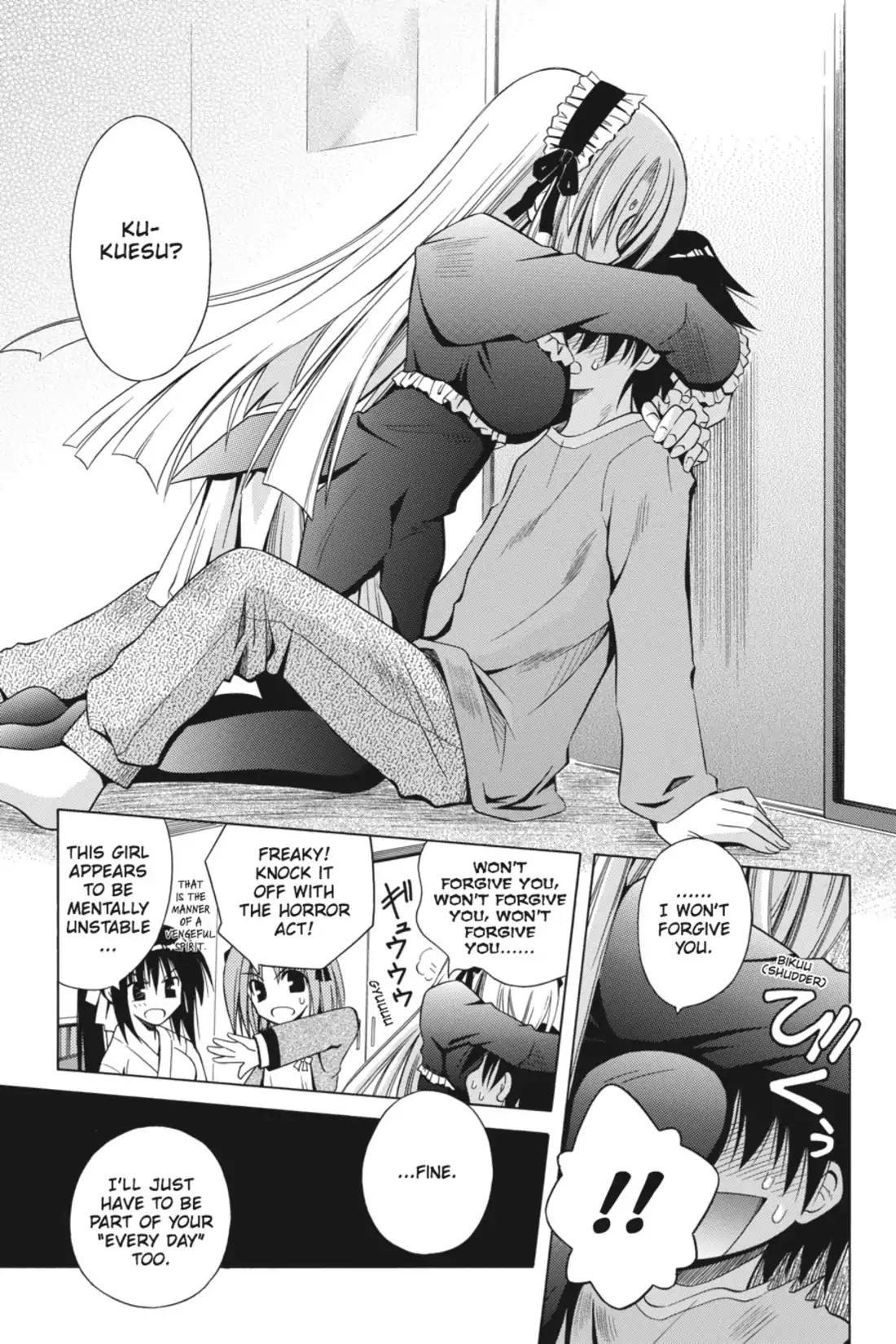 Omamori Himari Chapter 29 page 21 - Chapter 29: Vol.6 Menagerie 29: An Ordinary Cat and Her Crew Nonetheless
