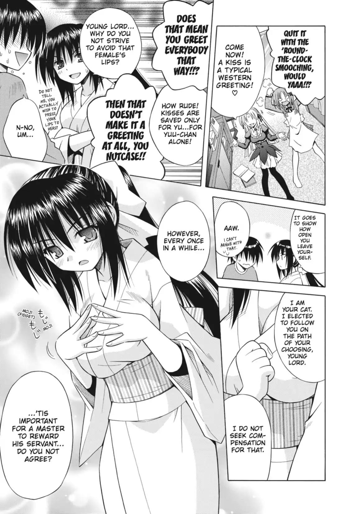 Omamori Himari Chapter 29 page 23 - Chapter 29: Vol.6 Menagerie 29: An Ordinary Cat and Her Crew Nonetheless