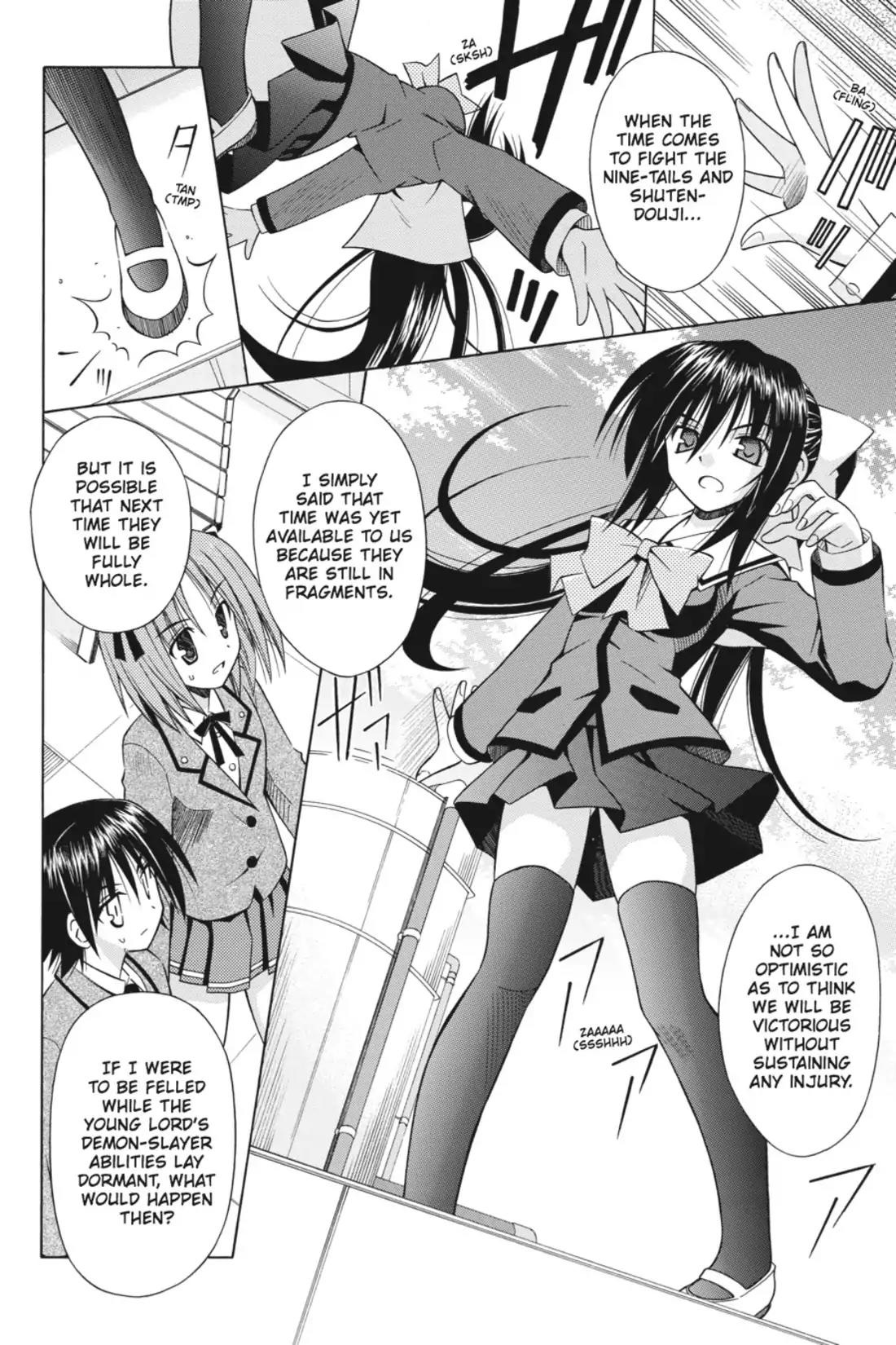 Omamori Himari Chapter 30 page 10 - Chapter 30: Vol.6 Menagerie 30: Then the Cat Starts Walking