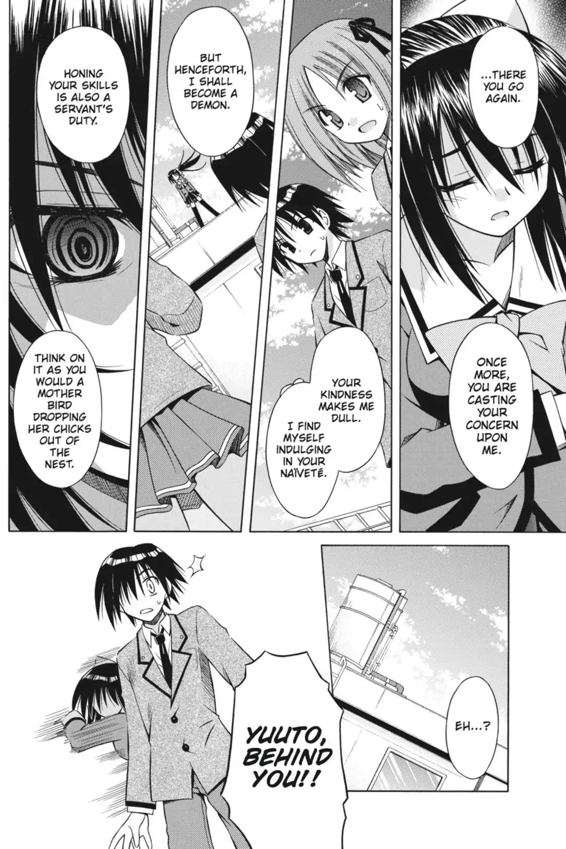 Omamori Himari Chapter 30 page 12 - Chapter 30: Vol.6 Menagerie 30: Then the Cat Starts Walking