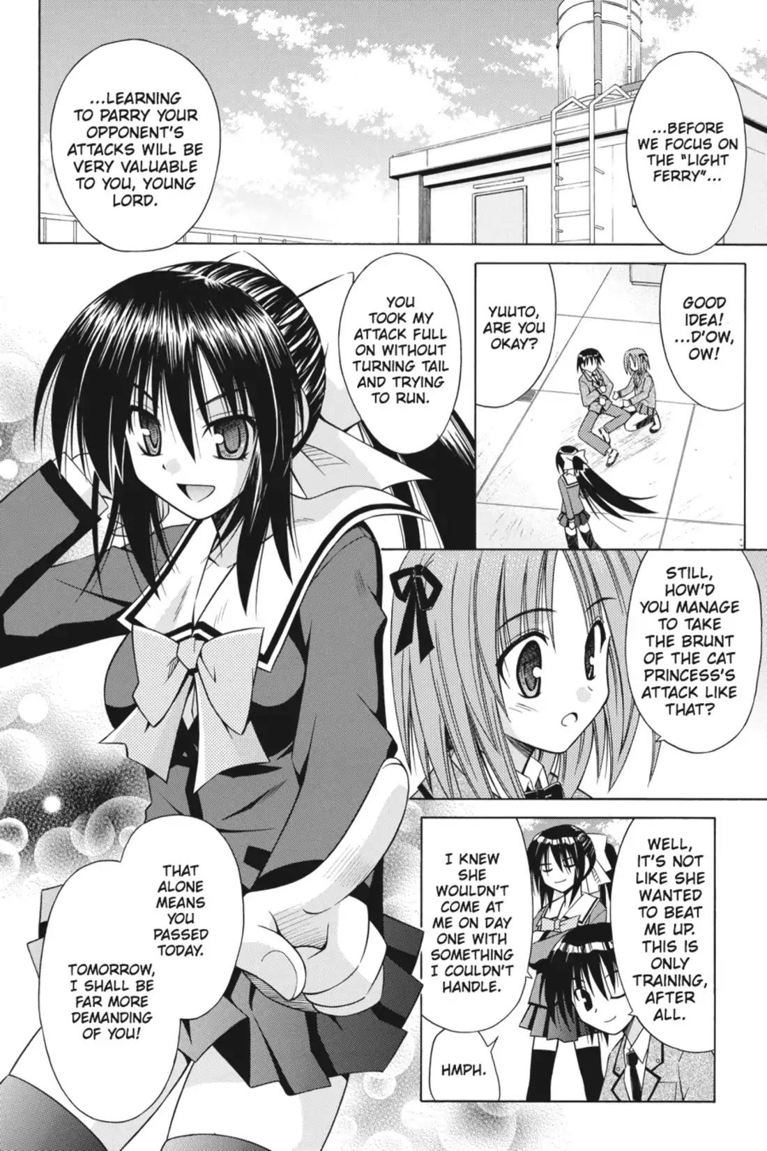 Omamori Himari Chapter 30 page 22 - Chapter 30: Vol.6 Menagerie 30: Then the Cat Starts Walking