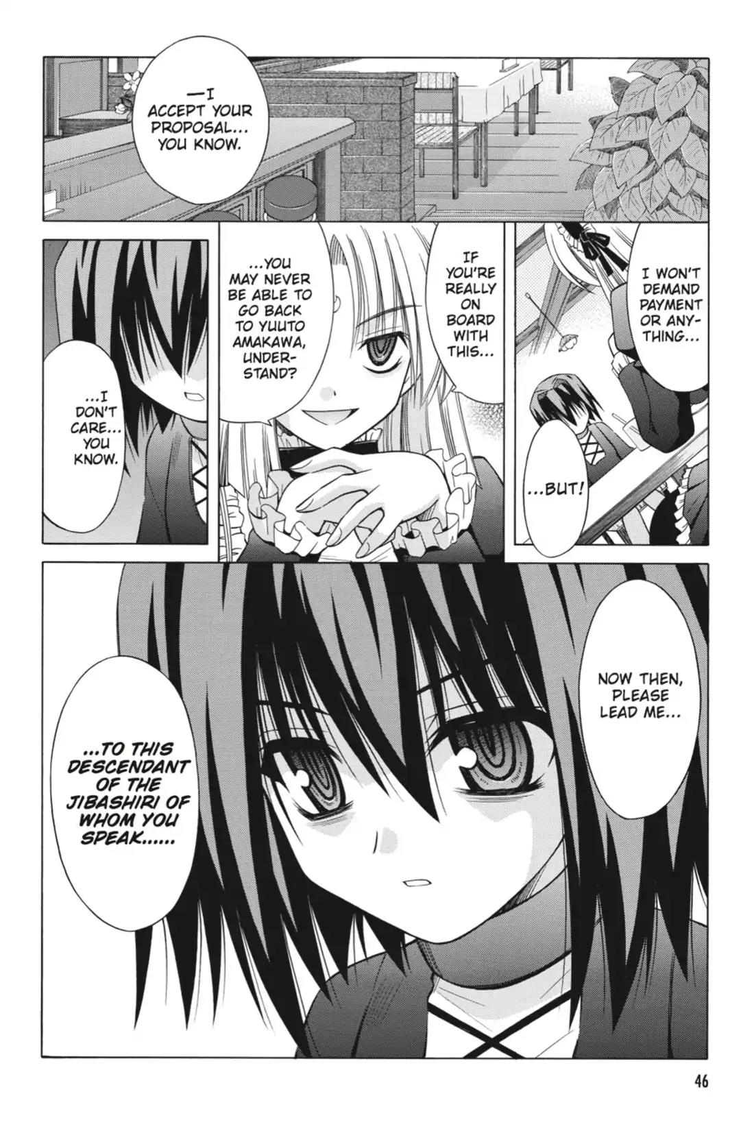 Omamori Himari Chapter 30 page 24 - Chapter 30: Vol.6 Menagerie 30: Then the Cat Starts Walking