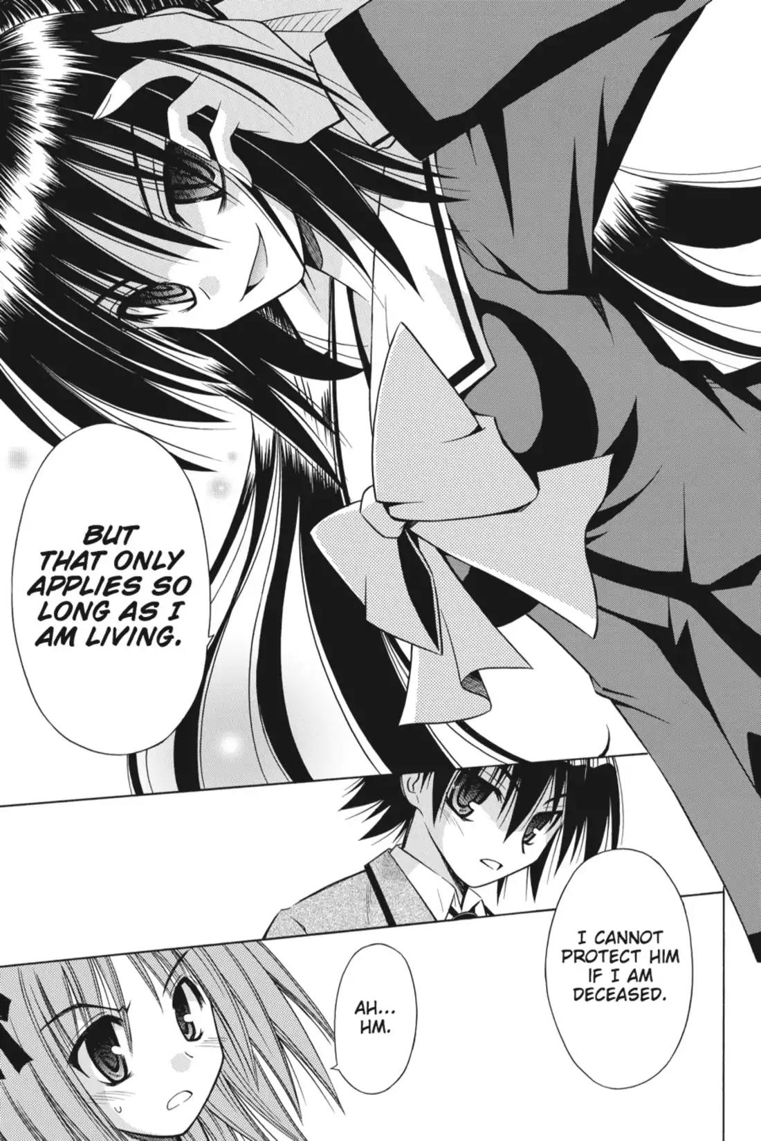 Omamori Himari Chapter 30 page 9 - Chapter 30: Vol.6 Menagerie 30: Then the Cat Starts Walking