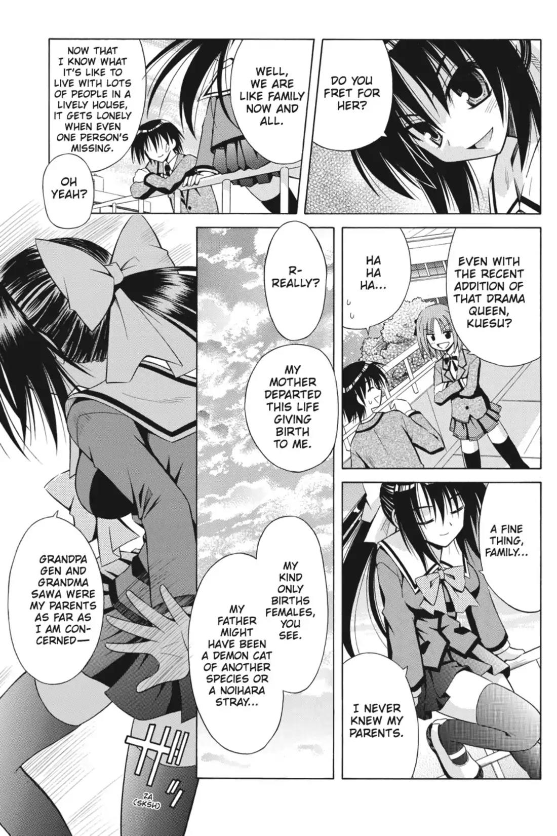 Omamori Himari Chapter 31 page 11 - Chapter 31: Vol.6 Menagerie 31: The World of Corrupt Cats