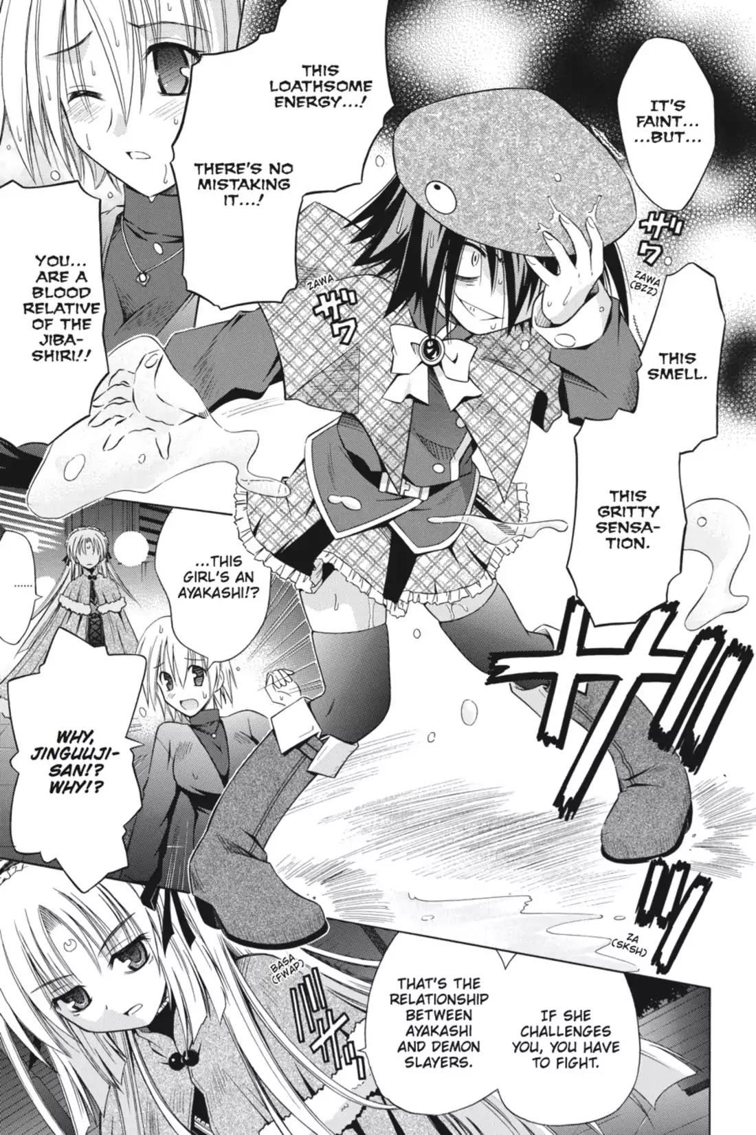 Omamori Himari Chapter 32 page 15 - Chapter 32: Vol.6 Menagerie 32: A Gray Day, an Ever-Changing Cat