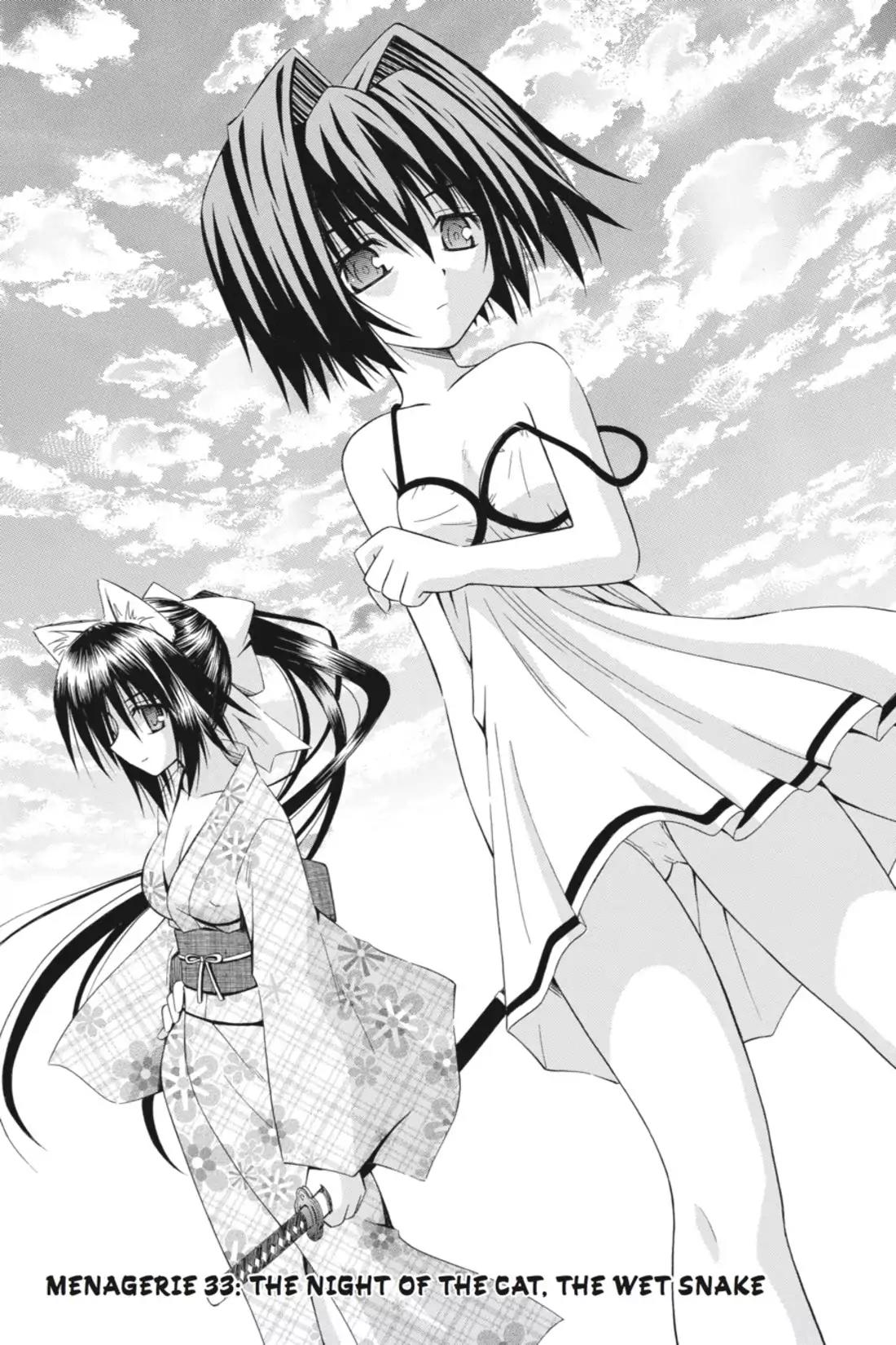 Omamori Himari Chapter 33 page 3 - Chapter 33: Vol.6 Menagerie 33: The Night of the Cat, the Wet Snake